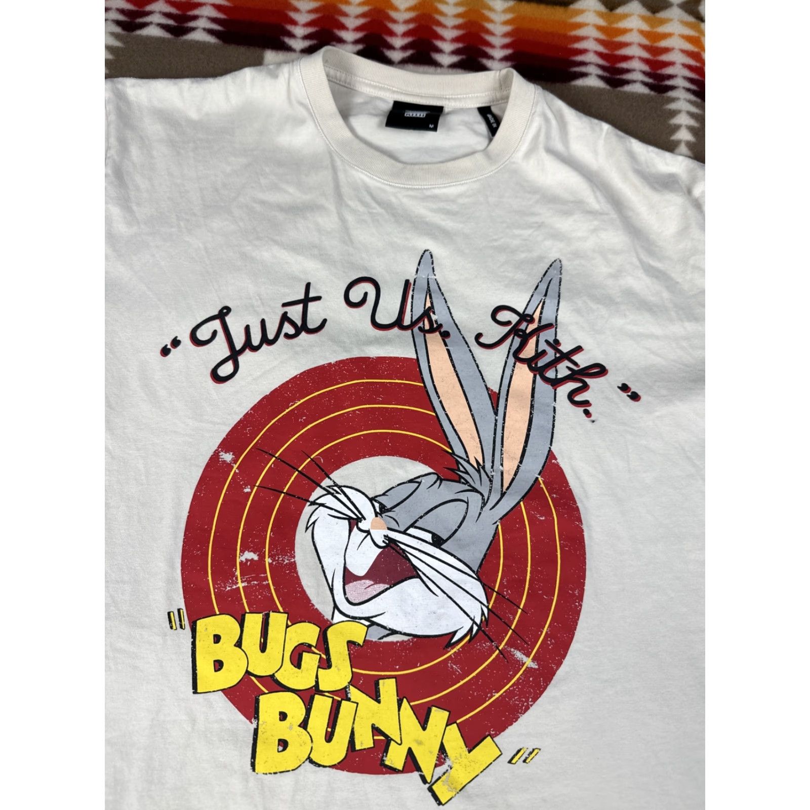 Kith KITH X LOONEY TUNES Bugs Vintage Tee White Shirt MEN sz M 2020 Size US M / EU 48-50 / 2 - 3 Thumbnail