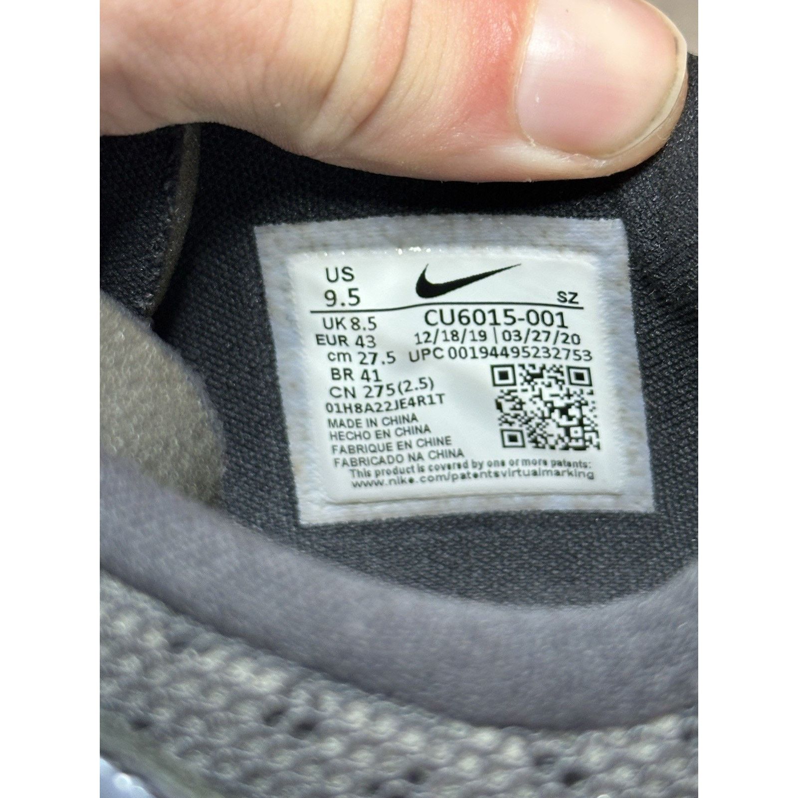 Nike × Off-White Nike Air Rubber Dunk x Off-White Low Green Strike - Size 9.5 Size US 9.5 / EU 42-43 - 7 Thumbnail