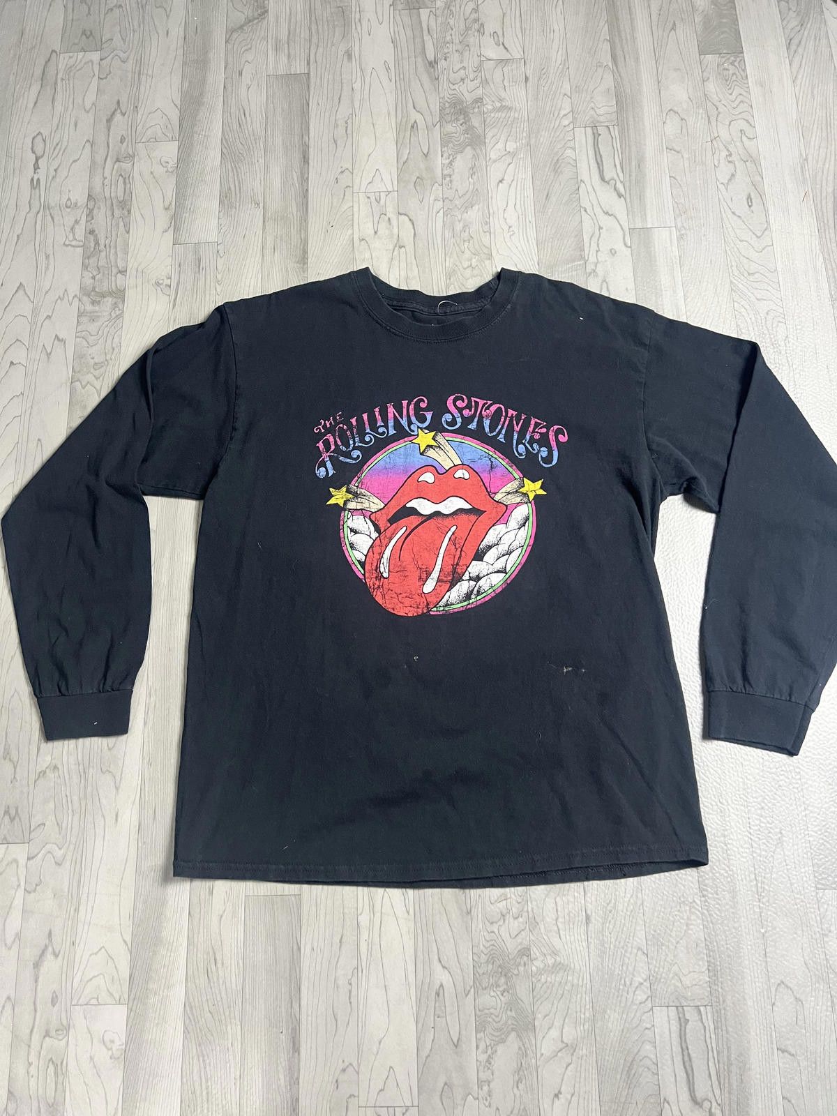 The Rolling Stones Rolling Stones Long Sleeve Graphic Tee Mens Size Medium Size US M / EU 48-50 / 2 - 1 Thumbnail