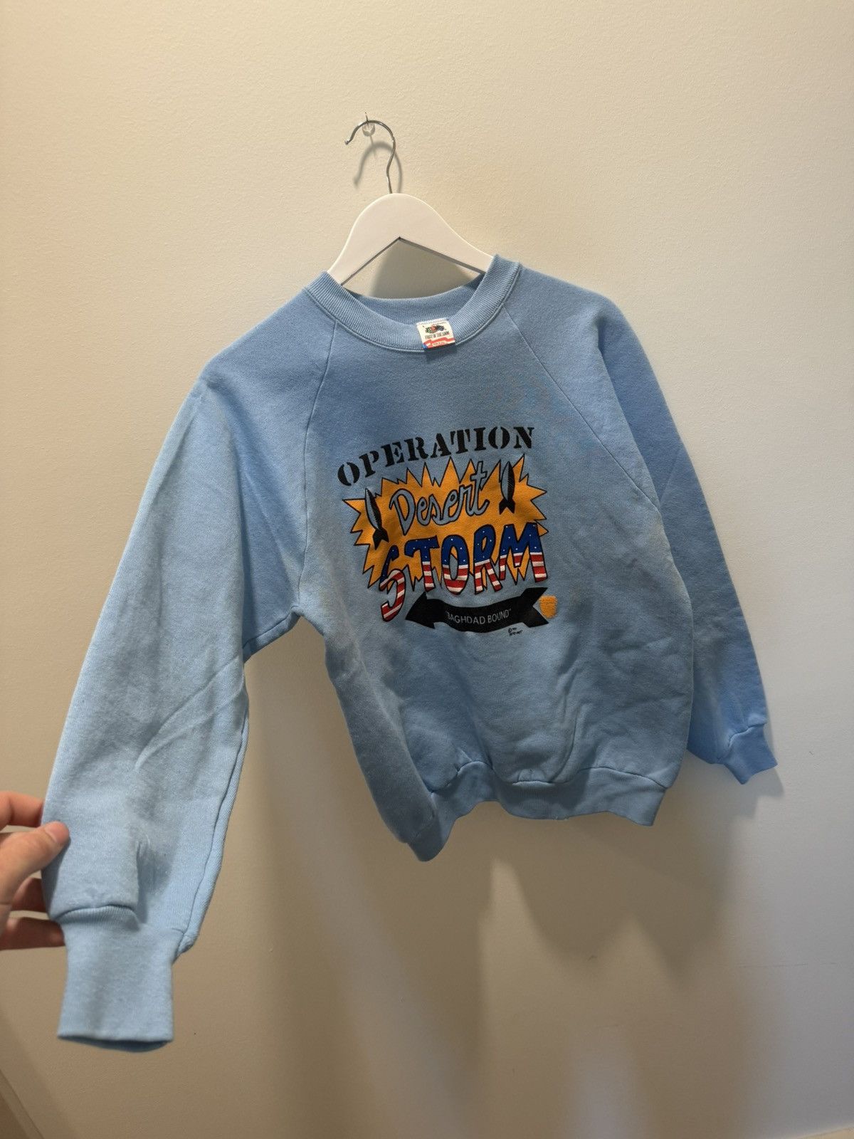 Vintage GRAIL 1991 OPERATION DESERT STORM CREWNECK Size US L / EU 52-54 / 3 - 2 Thumbnail