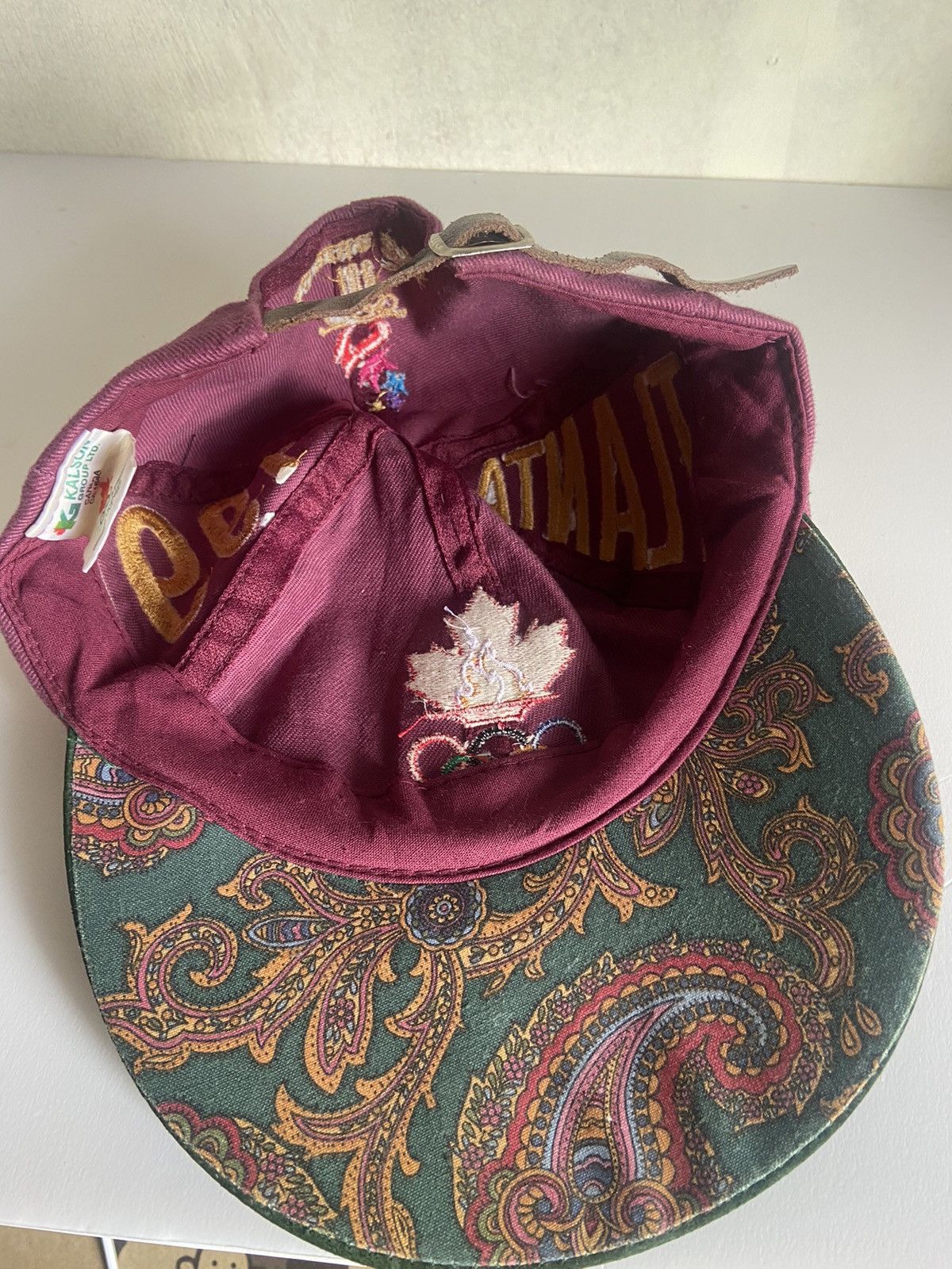Vintage Vintage Atlanta 1996 Olympics Canada Hat Cap Size ONE SIZE - 2 Thumbnail