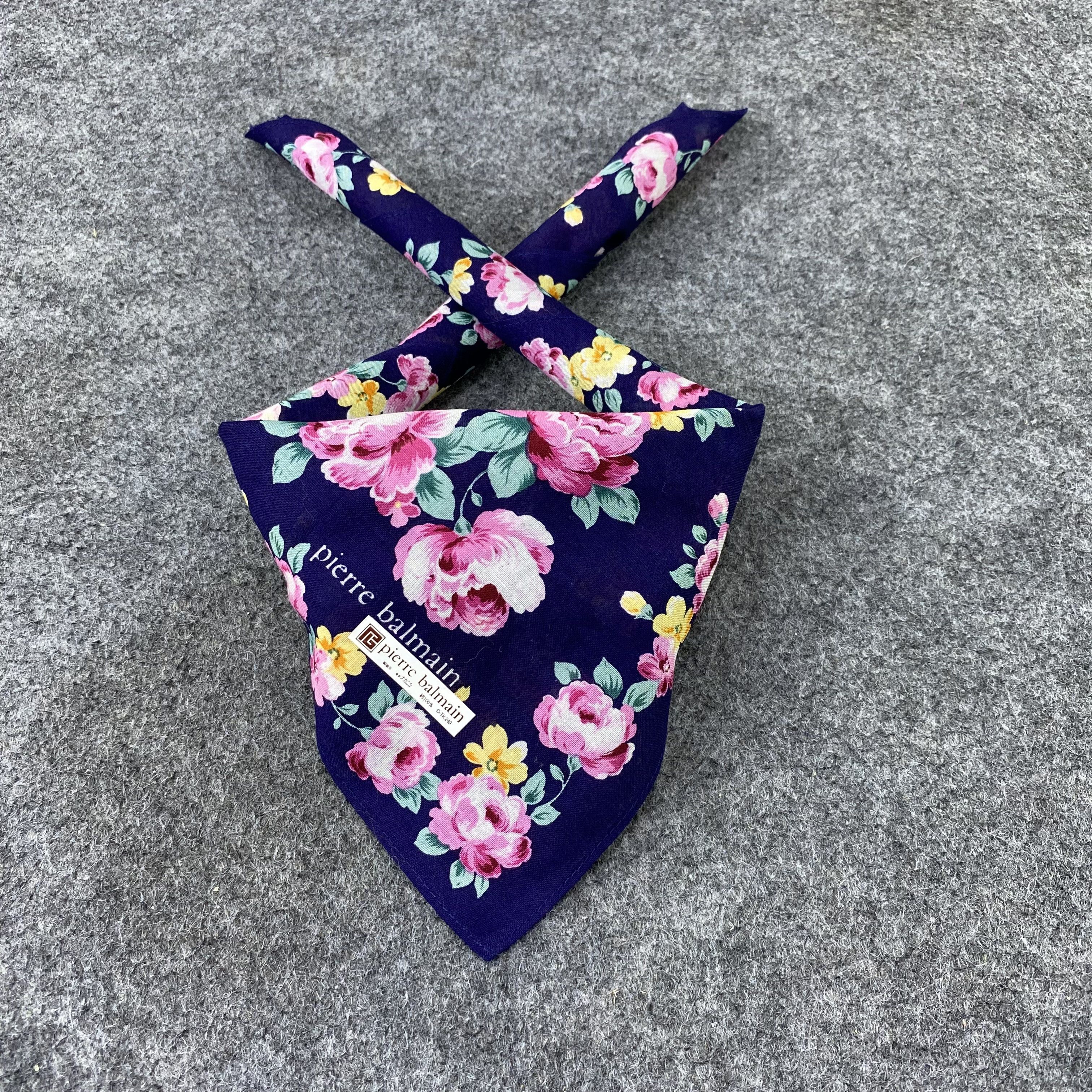Pierre Balmain Pierre Balmain Handkerchief / Bandana / Neckerchief-B1381 Size ONE SIZE - 2 Thumbnail