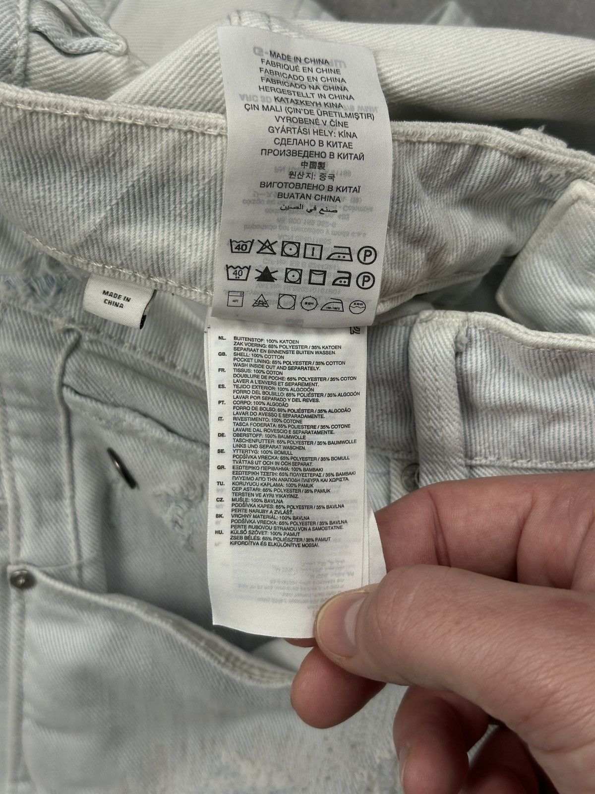 G-Star Vintage G-Star RAW Arc 3D Mid Boyfriend 7/8 Restored Denim Size 30" / US 8 / IT 44 - 12 Thumbnail