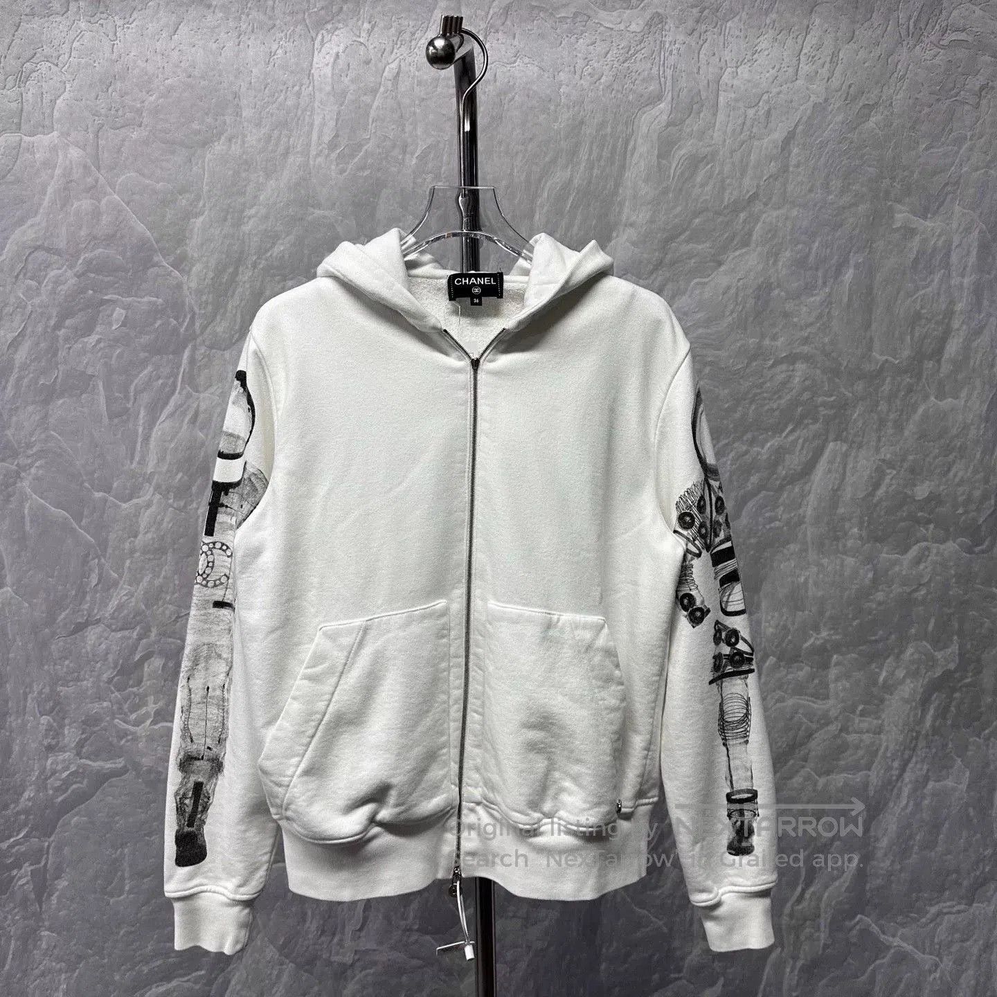 Chanel Chanel Astronaut Print Hooded Jacket. Size US S / EU 44-46 / 1 - 1 Thumbnail