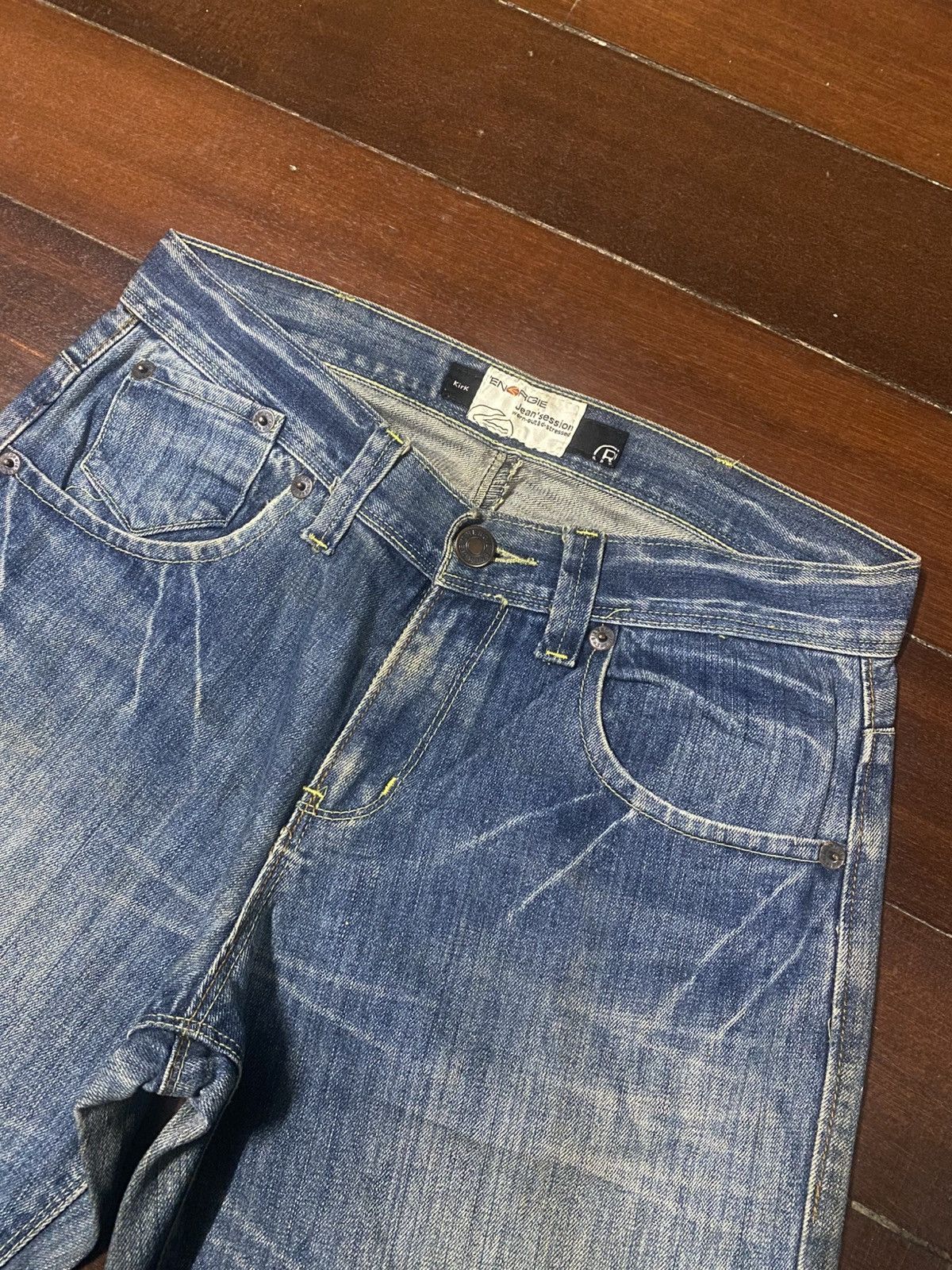 Energie Rare vintage y2k Energie mud wash faded jeans baggy wide Size US 34 / EU 50 - 16 Thumbnail