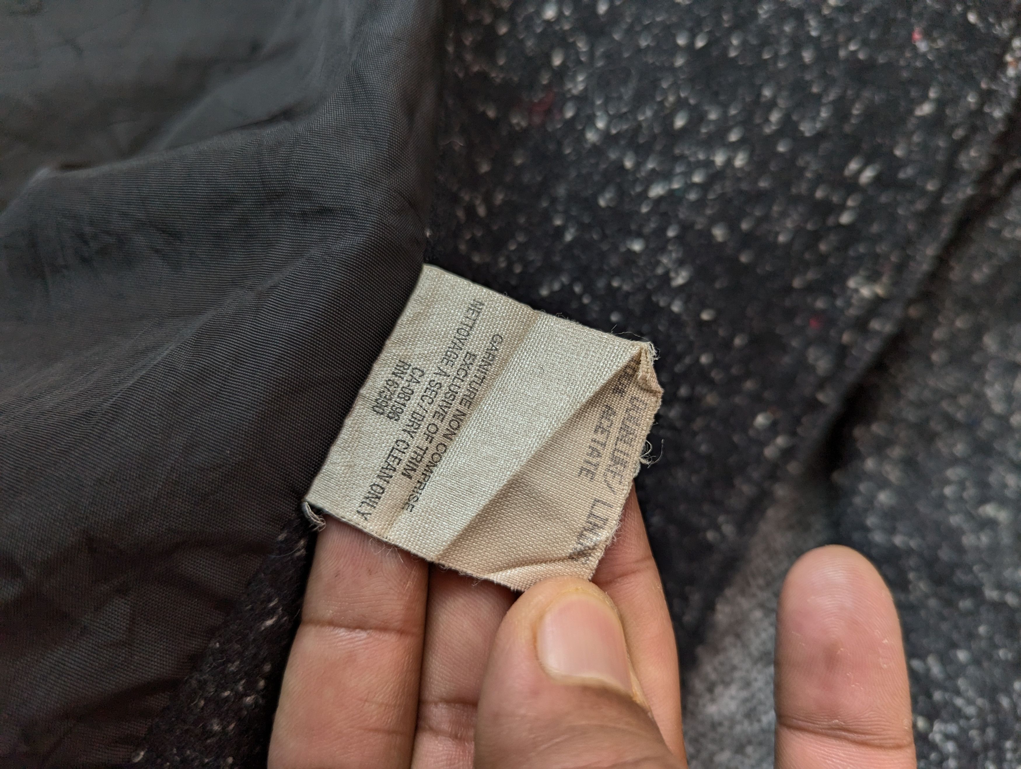 Designer × Vintage Vintage 80s ADA Paris Leather And Tweed Wool Coat Jacket Size US L / EU 52-54 / 3 - 9 Thumbnail
