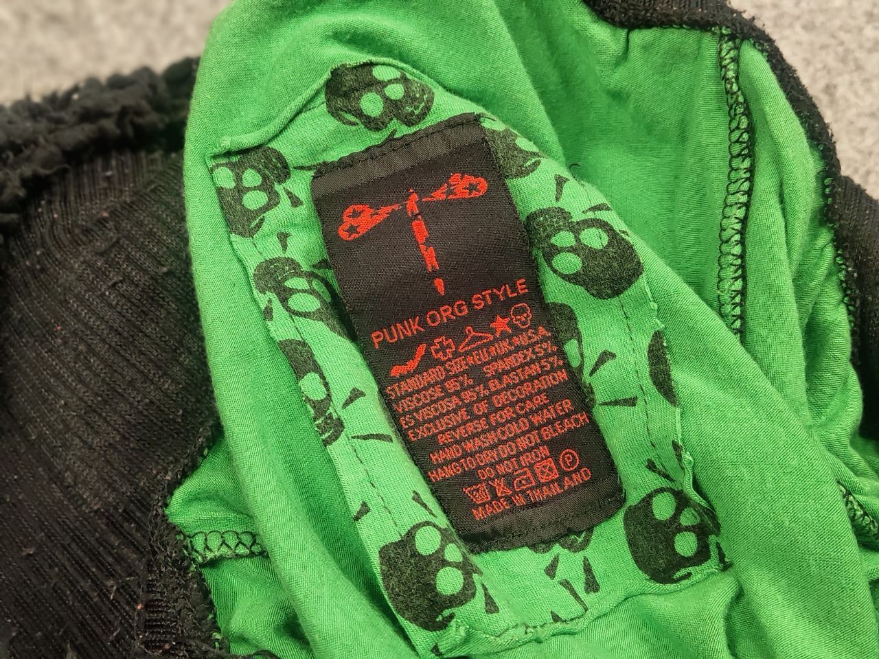If Six Was Nine Vintage Punk Org If Six Was Nine Style Skeleton Zip Hoodie Size M / US 6-8 / IT 42-44 - 13 Thumbnail