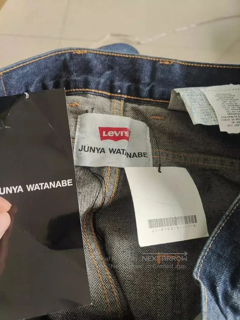Junya Watanabe Levi's x Junya Watanabe Denim Jeans. Size US 32 / EU 48 - 3 Thumbnail