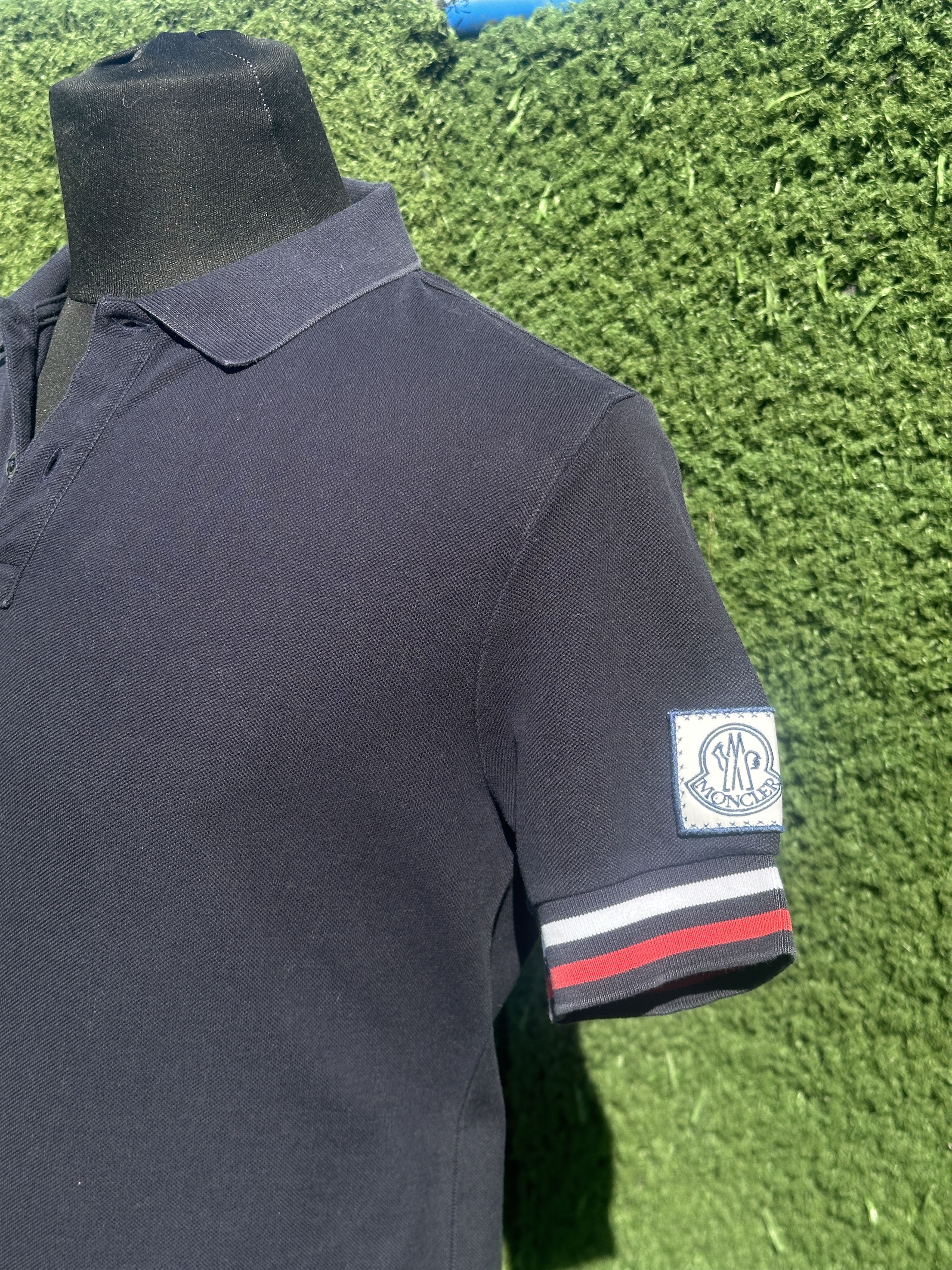 Moncler Moncler Gamme Bleu Blouse Casual Short Sleeve Tee Size M Size US M / EU 48-50 / 2 - 7 Thumbnail
