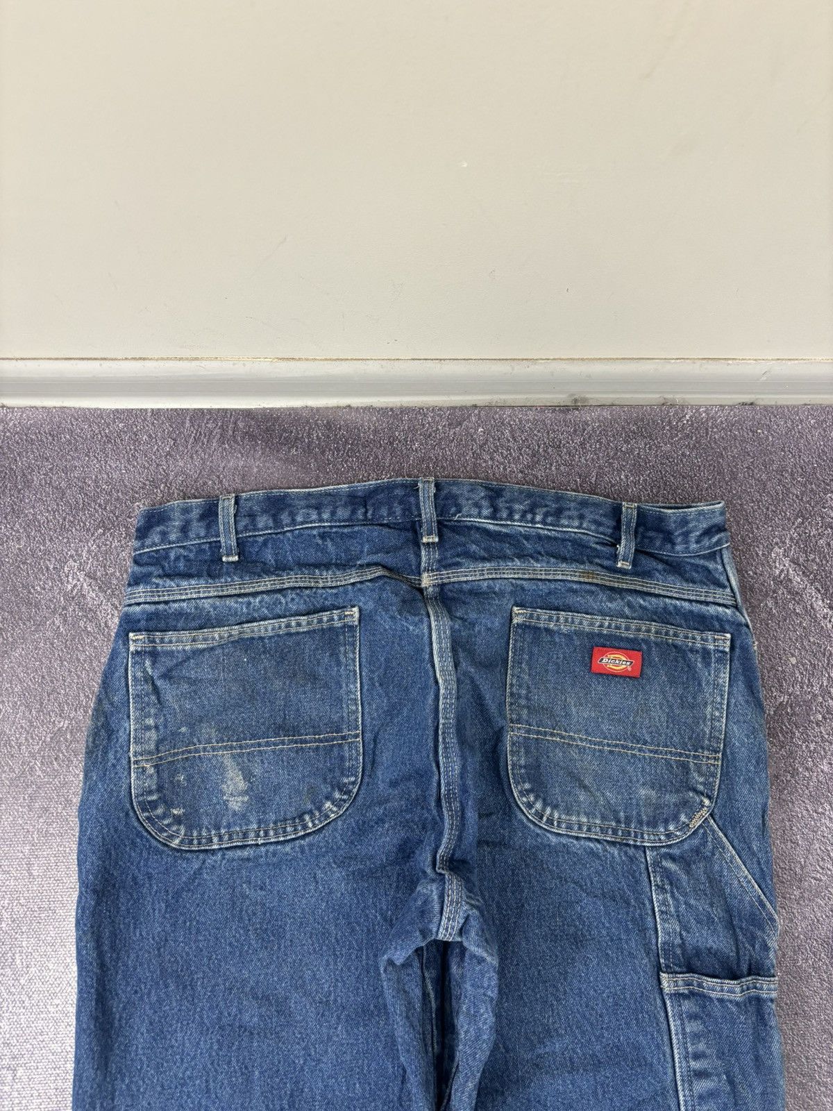 Dickies Vintage Dickies Workwear American Utility Denim Baggy Jeans Size US 38 / EU 54 - 6 Thumbnail