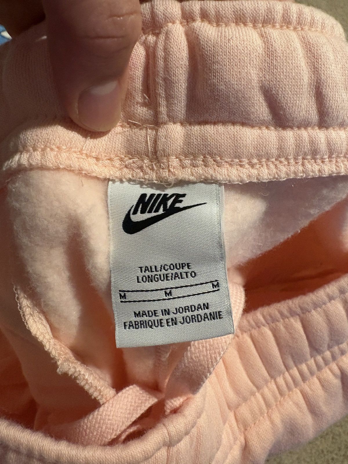 Nike Light pink Nike sweatpants. Size US 32 / EU 48 - 2 Thumbnail