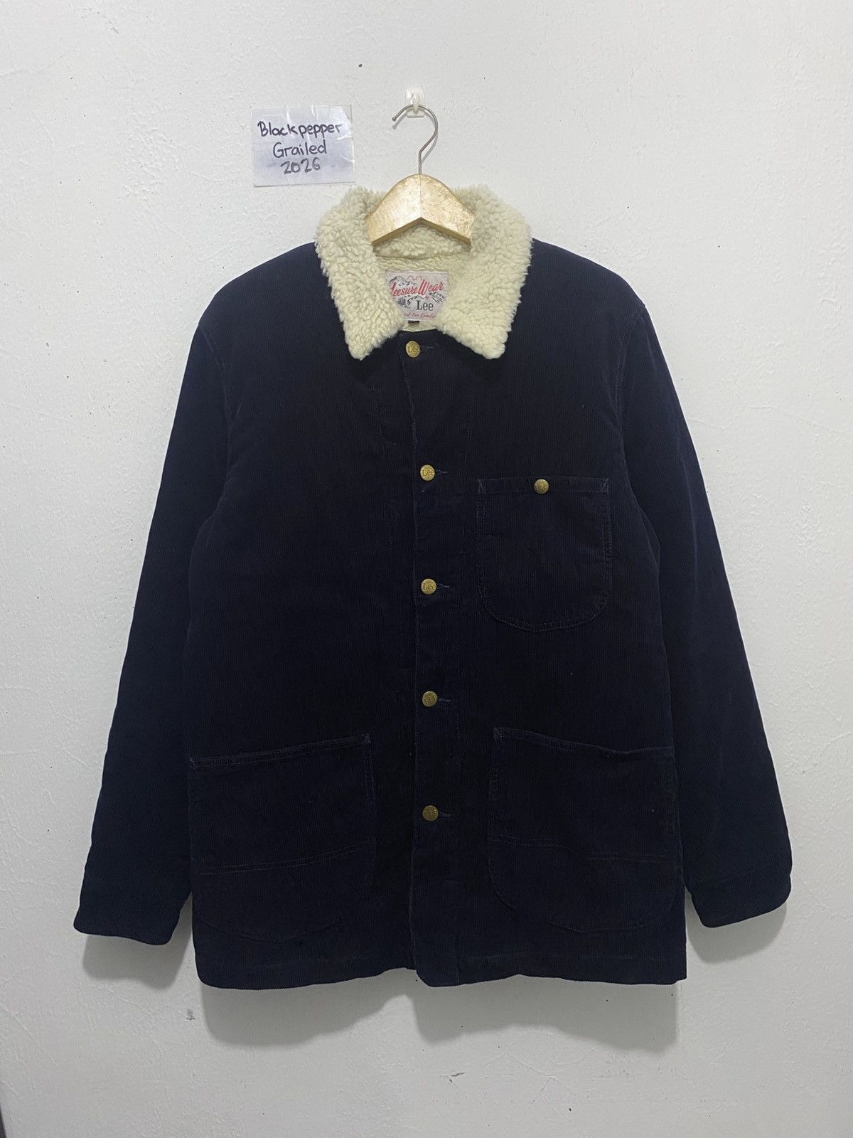 Lee Leesure Wear Sherpa Corduroy Jacket