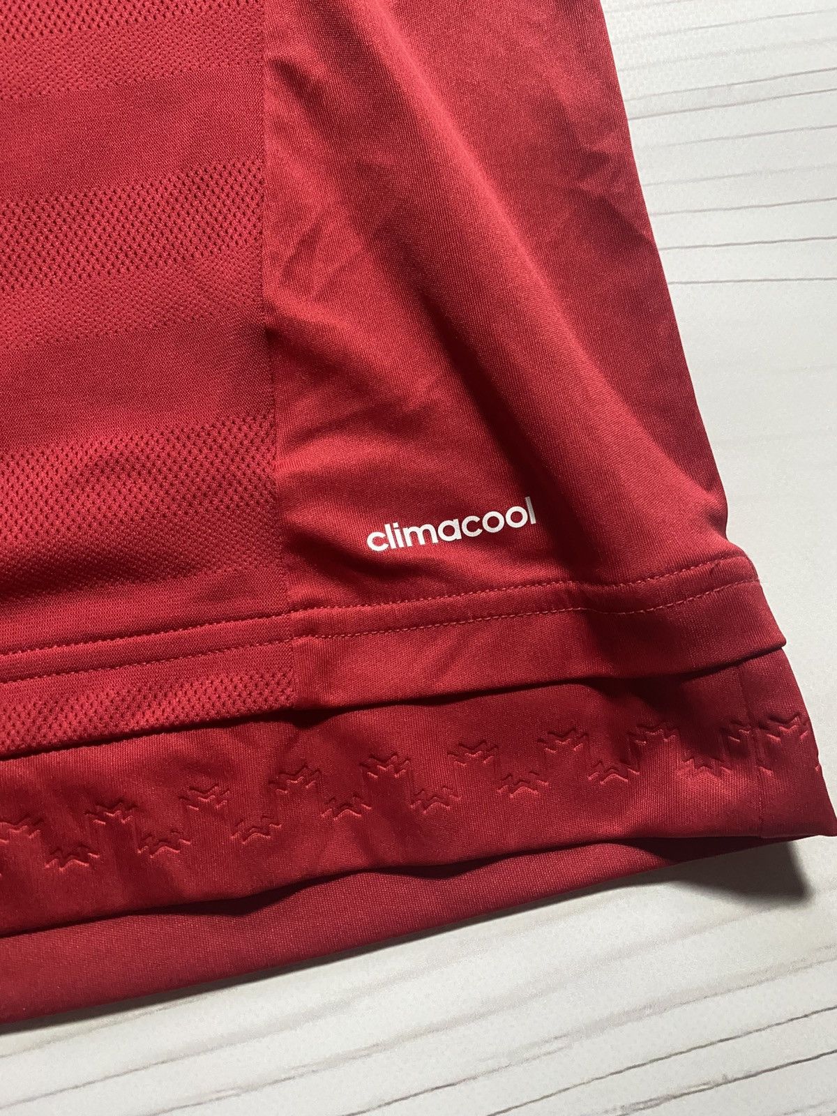 Adidas Manchester United 2015/16 home soccer football y2k t shirt Size US M / EU 48-50 / 2 - 6 Thumbnail