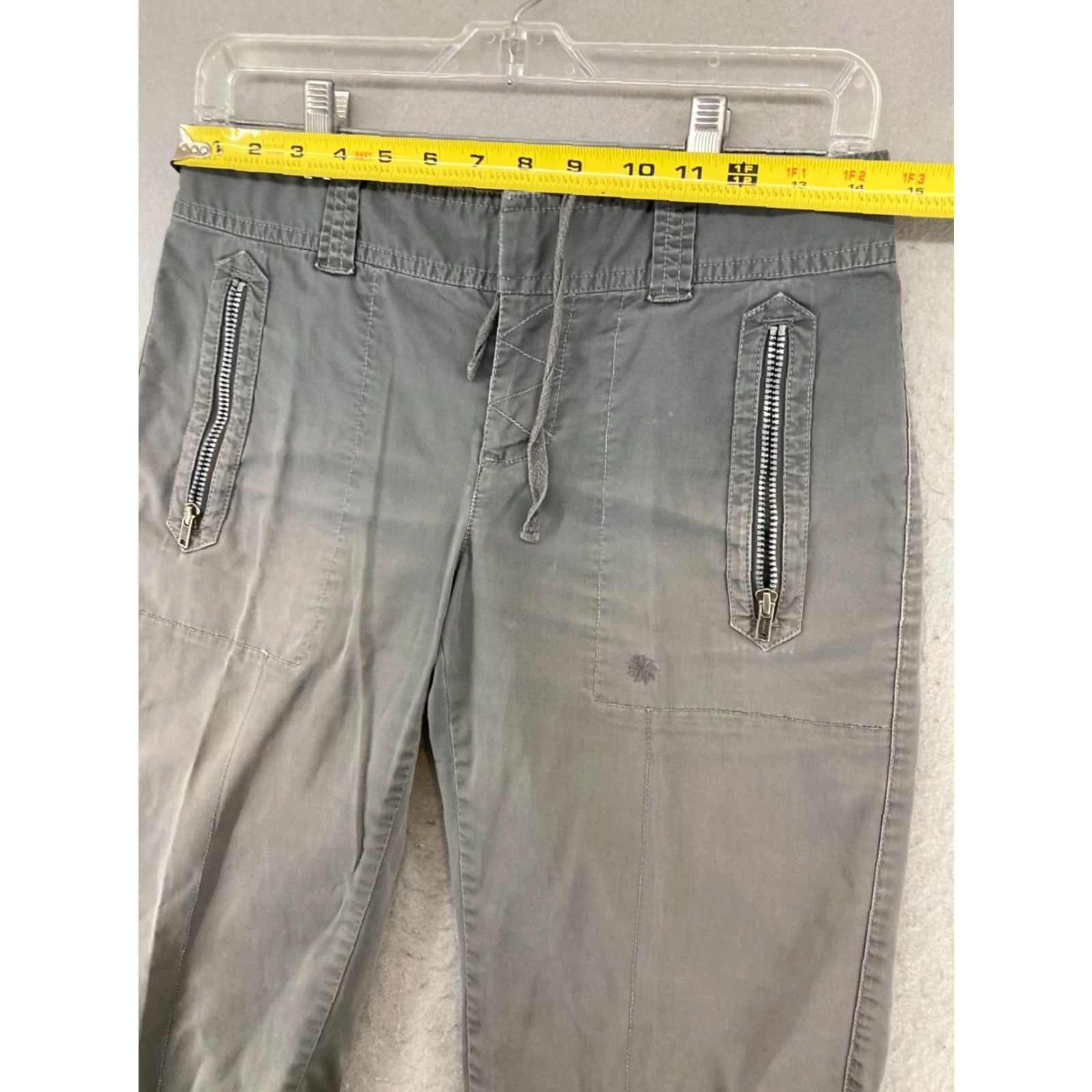 Athleta Athleta Pants Women's 29 Gray Relaxed Wide-Leg Convertible Outdoor Shirt? Size 29" - 2 Thumbnail