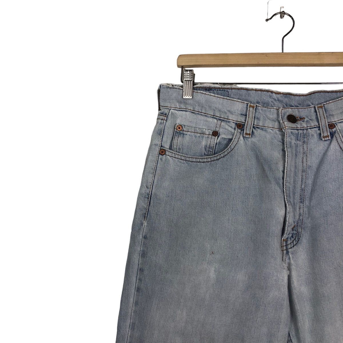 Levi's 🔥Vintage 359 Button Levi’s Jeans Denim Biker Wear Size US 32 / EU 48 - 7 Thumbnail