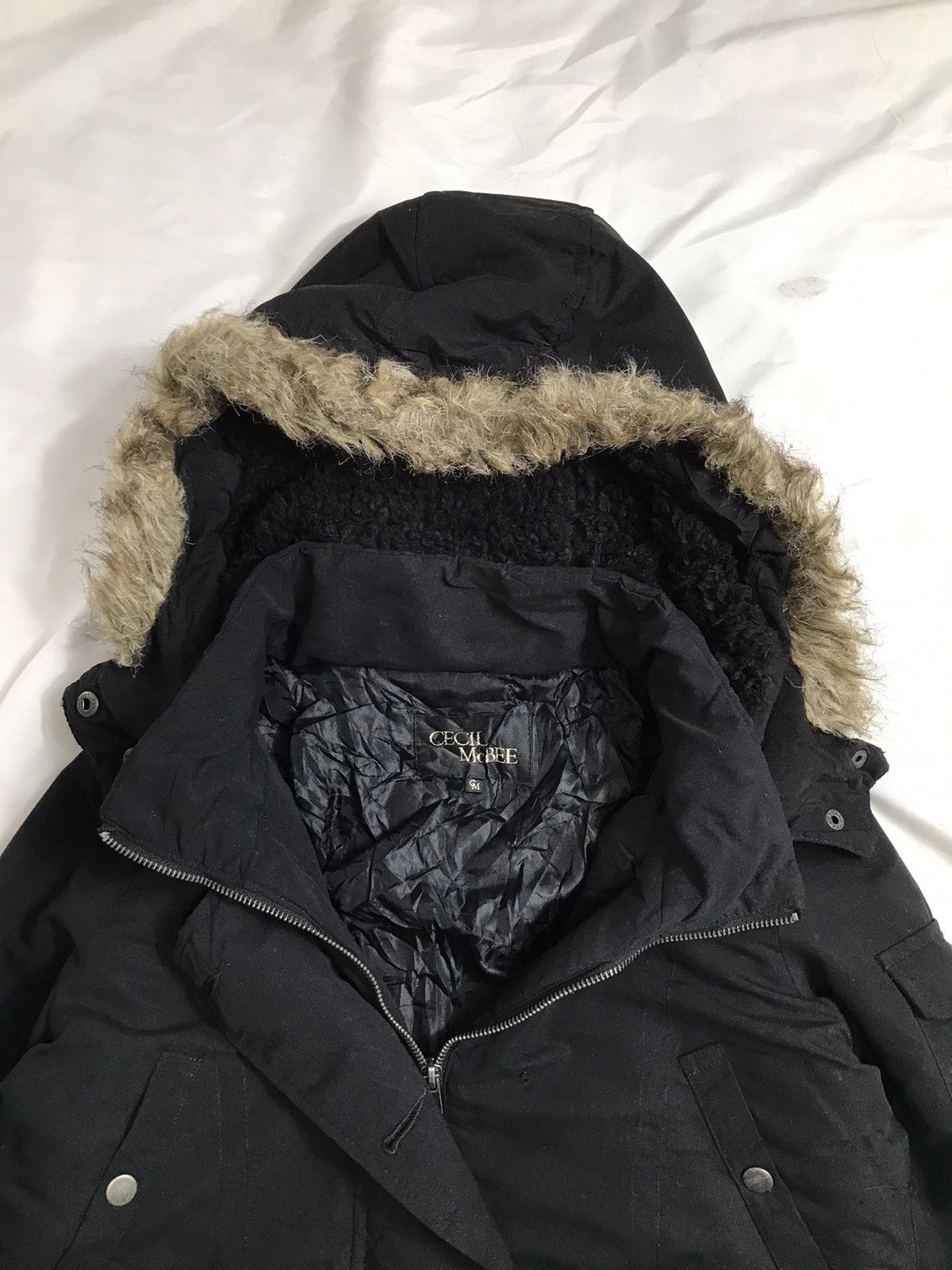 GOA Cecil McBee bondage Fur Jacket gothic ifsix lgb style Size M / US 6-8 / IT 42-44 - 6 Thumbnail