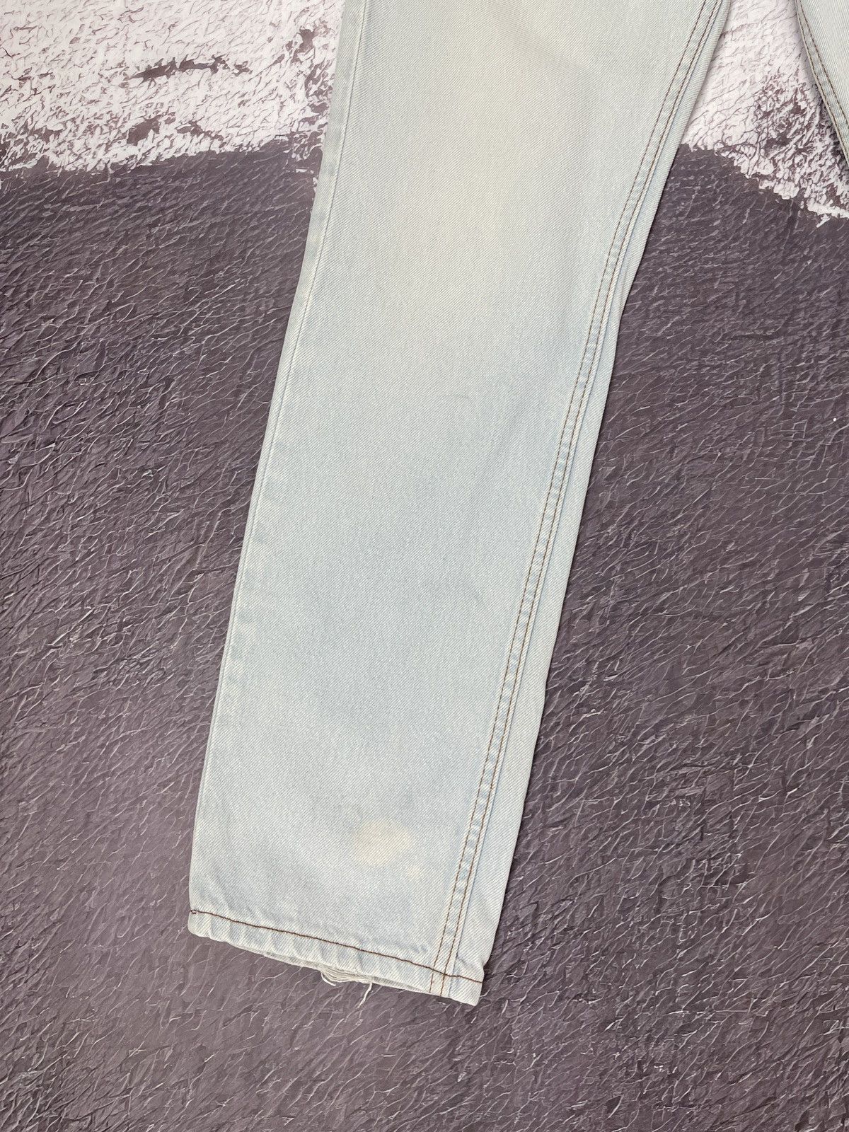 Levi's Levi’s 501XX (0660) vintage 90s light blue distressed denim Size US 30 / EU 46 - 4 Thumbnail
