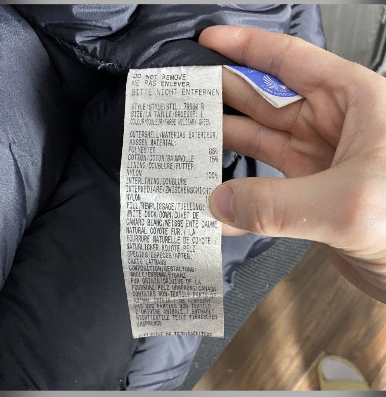 CANADA GOOSE CHILLIWACK BOMBER STYLE DOWN PUFFER JACKET COAT