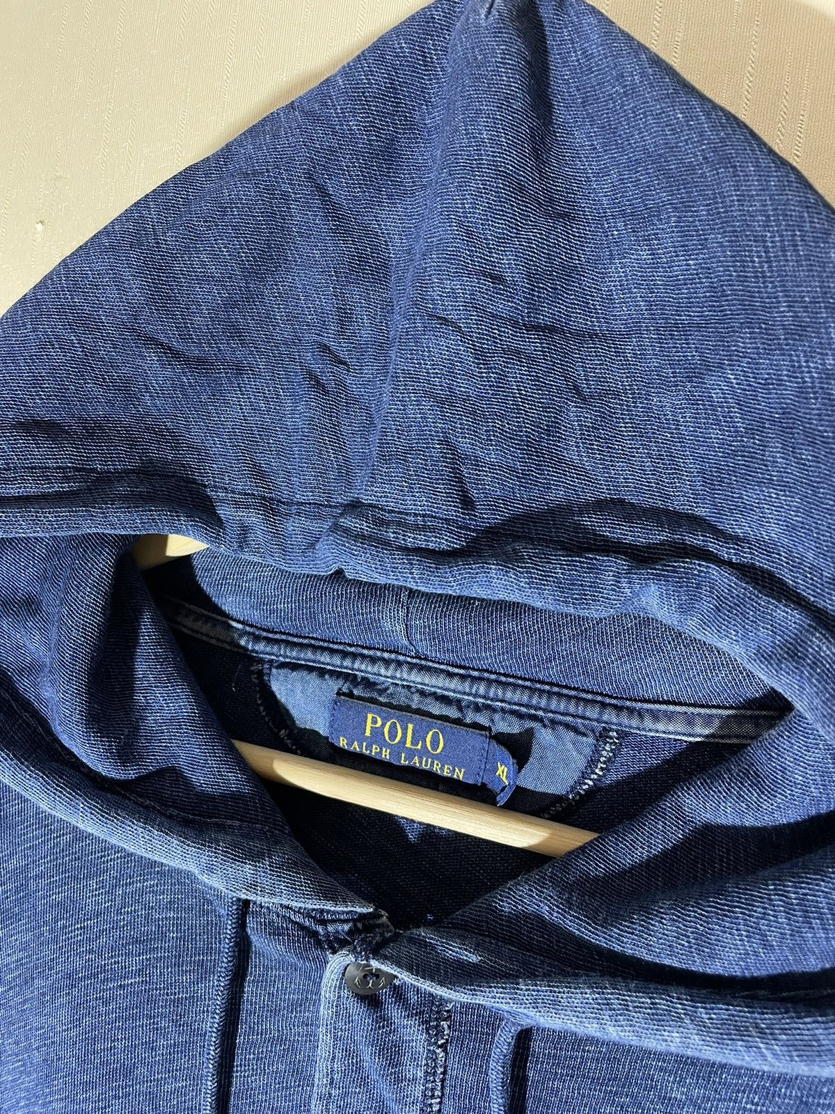 Polo Ralph Lauren × Vintage Polo Ralph Lauren vintage hoodie Size US XL / EU 56 / 4 - 4 Thumbnail