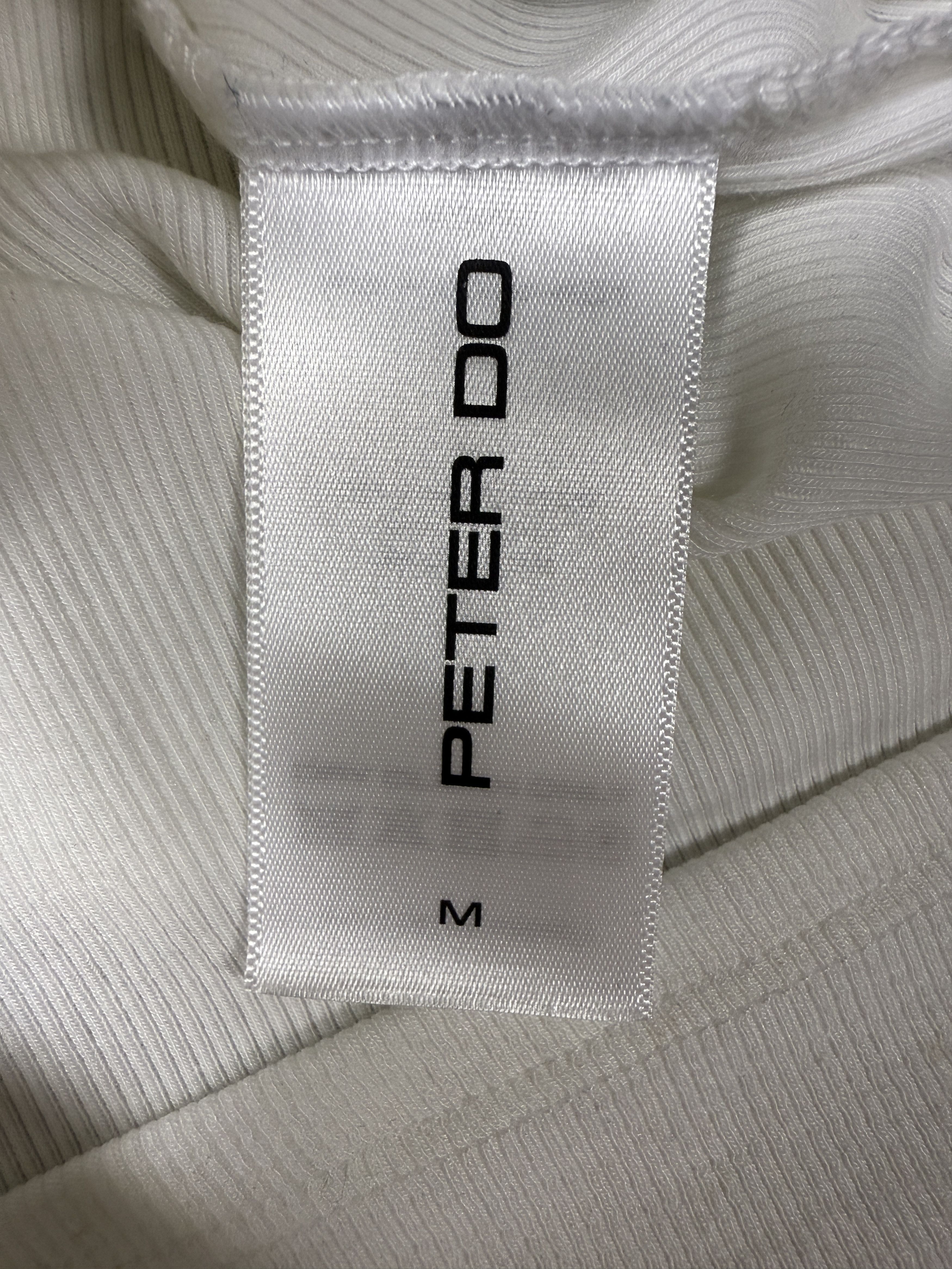 Peter Do $280 Peter Do Ribbed Stretch T-Shirt Size M / US 6-8 / IT 42-44 - 6 Thumbnail