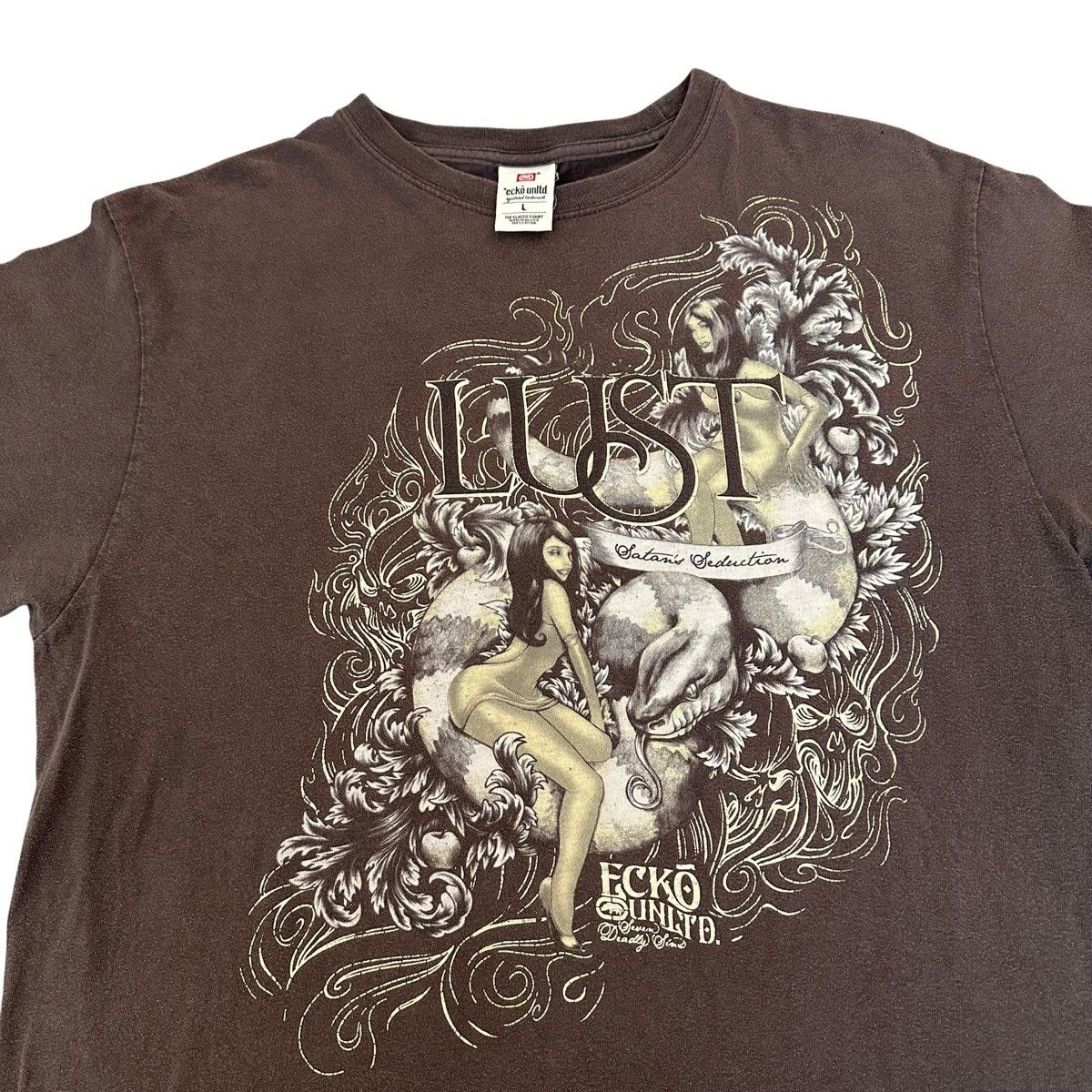 Ecko Unltd. Vintage Ecko Unltd Lust Y2K shirt size Large Size US L / EU 52-54 / 3 - 2 Thumbnail
