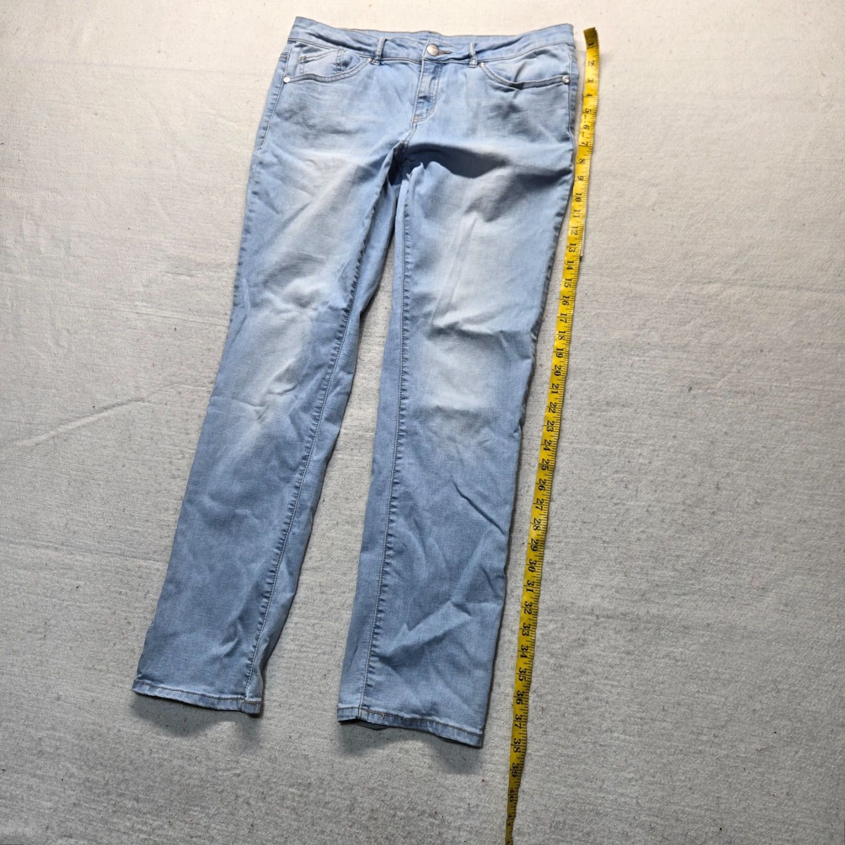 Denime Roebuck & Co. R1893 Jeans Jegging Blue 12 Women 5-Pocket Denim Pants Adult Regular Mid Rise Casual Size 34" / US 12 / IT 48 - 7 Thumbnail