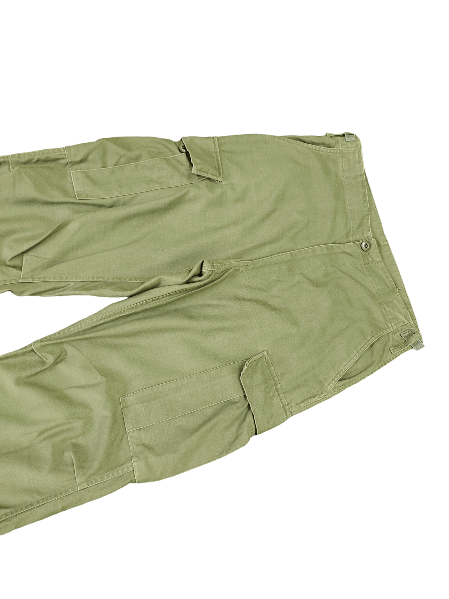 Vintage Vtg OG Us Army Sateen Cargo Pant 60s 70s Nam Era Scovill Usa Size US 31 - 4 Thumbnail