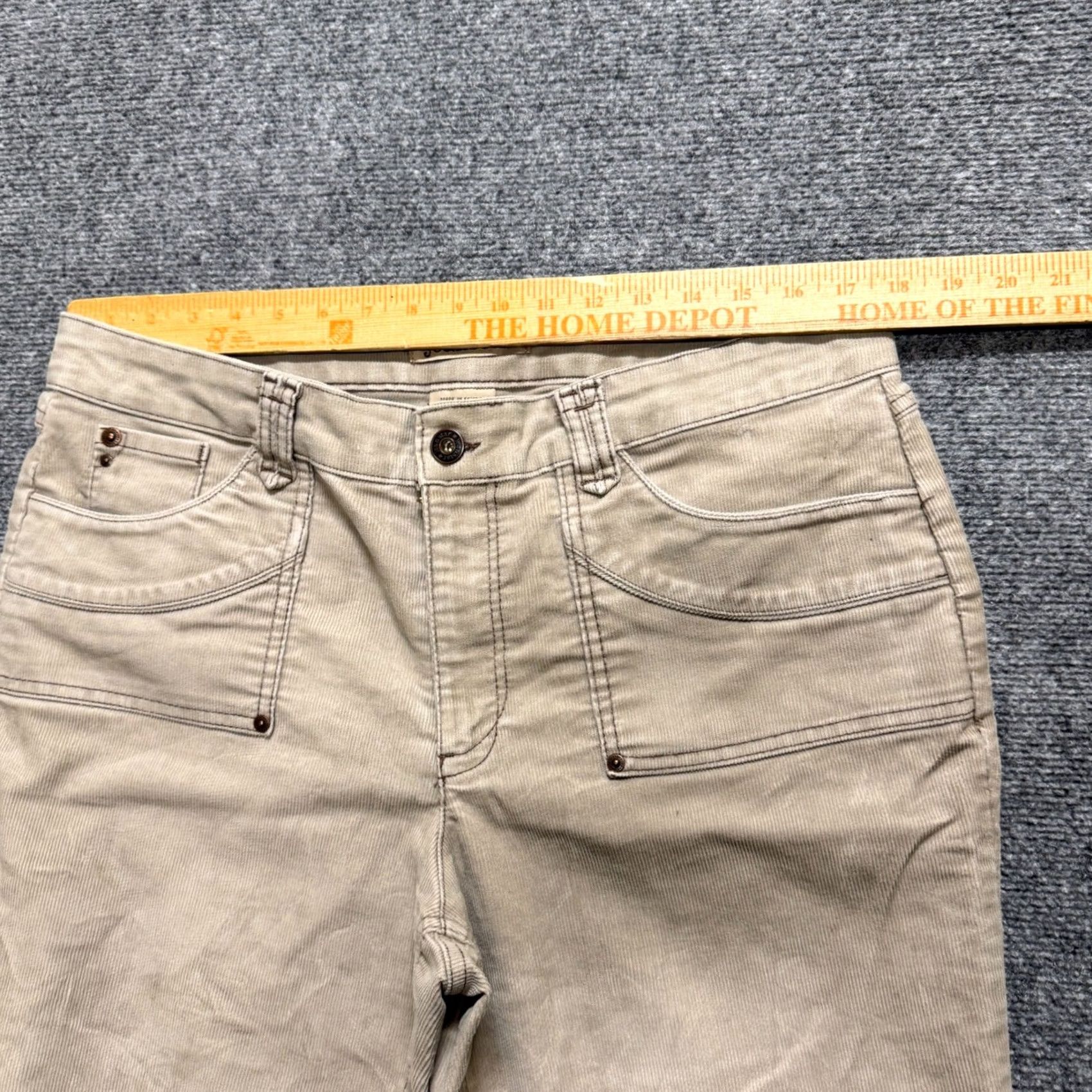 Vintage VINTAGE Jeanstar Corduroy Pants Womens 16 Wide Leg Flared Bootcut Made In Egypt 90s Womens Size 38" / US 16 / IT 52 - 6 Thumbnail