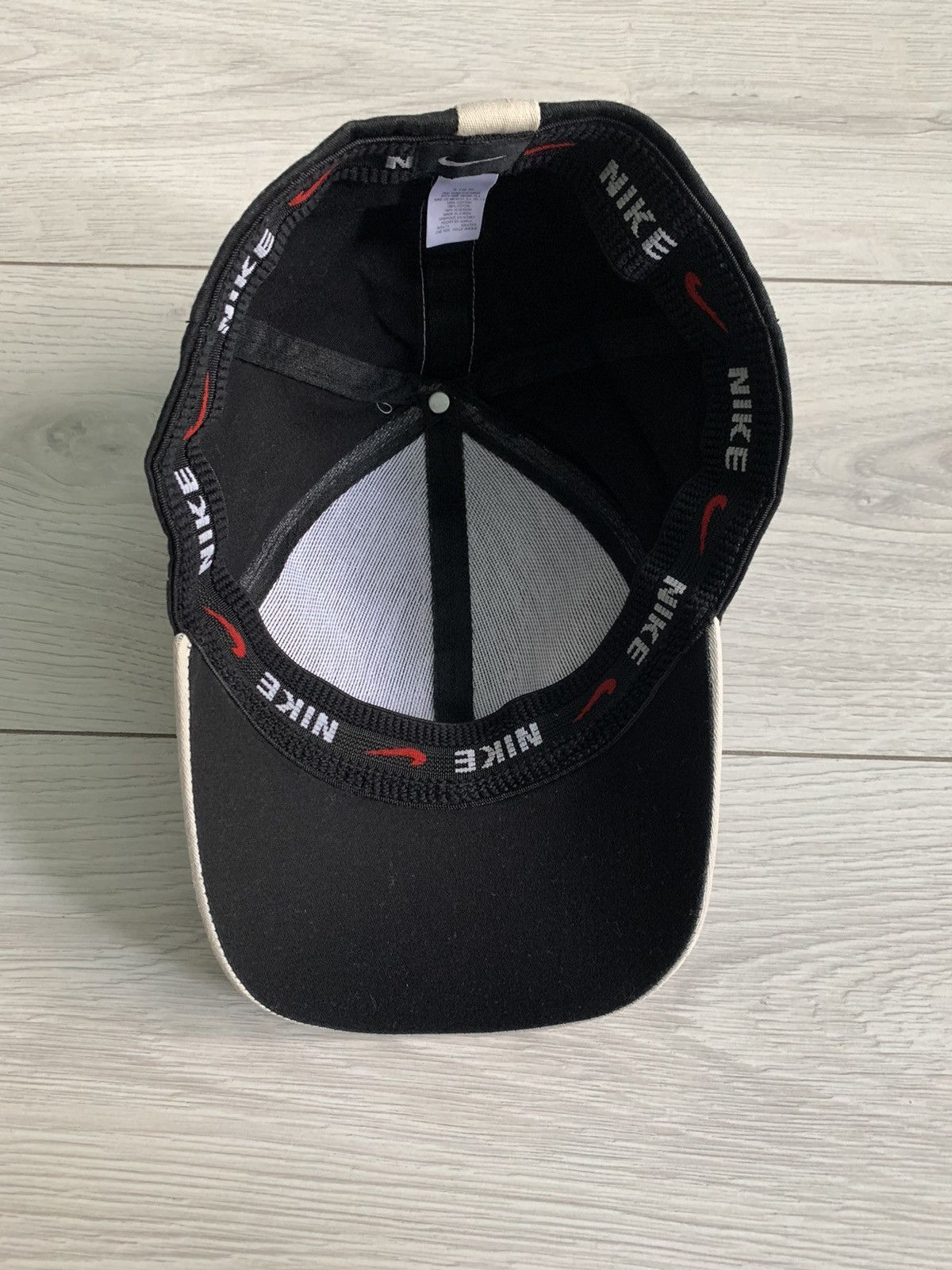 Nike × Vintage Nike Vintage y2k black hat Size ONE SIZE - 6 Thumbnail