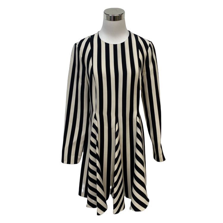 Valentino Valentino Striped Midi Dress Size 42 Size M / US 6-8 / IT 42-44 - 1 Thumbnail