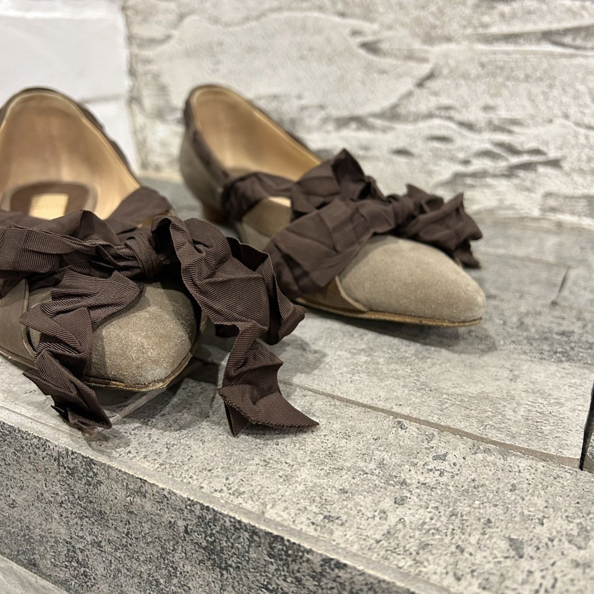Marithe + Francois Girbaud Rare Marithe Francois Girbaud Ballerina Flats Leather Size US 6 / IT 36 - 5 Thumbnail