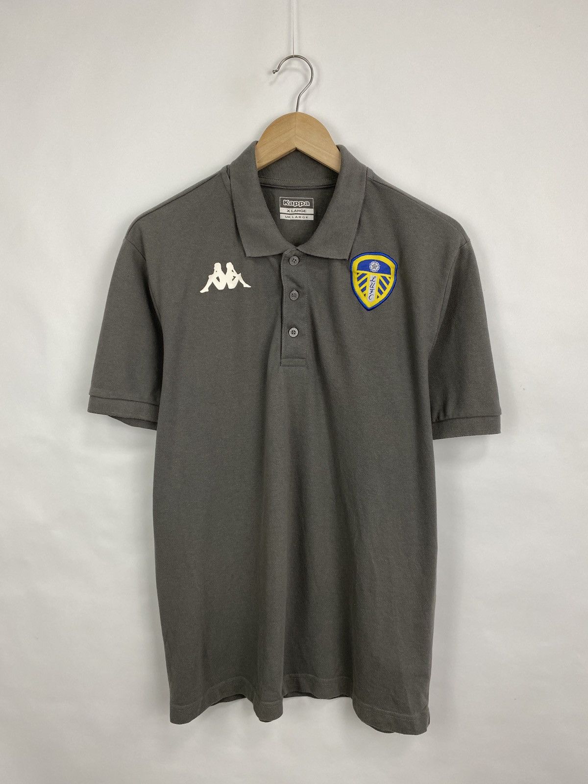 Kappa 🏴󠁧󠁢󠁥󠁮󠁧󠁿Vintage Y2K Kappa Leeds United LUFC Soccer Jersey Blokecore Size US XL / EU 56 / 4 - 3 Thumbnail