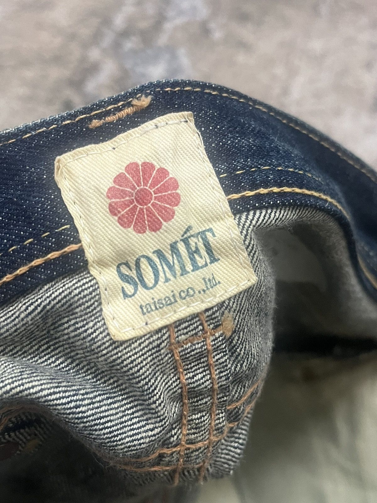 Japanese Brand Somet Tonsei Japanase Brand Bootcut Denim Brand Size US 30 / EU 46 - 7 Thumbnail