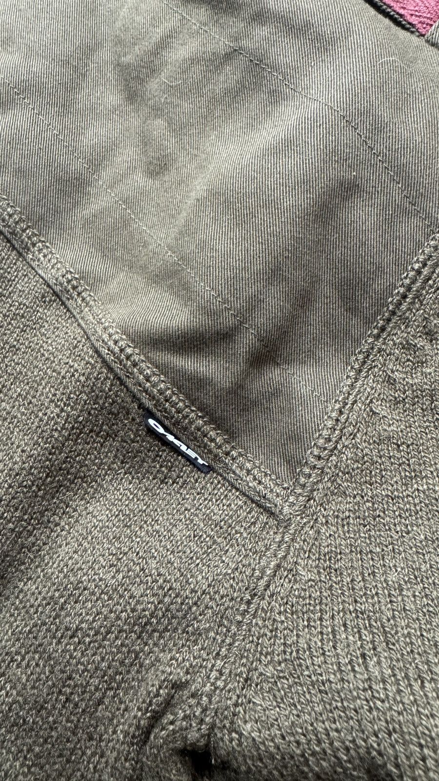Oakley Vintage Military Y2K Zip Lambswool Knit Jacket lgb prada cdg Size US S / EU 44-46 / 1 - 6 Thumbnail