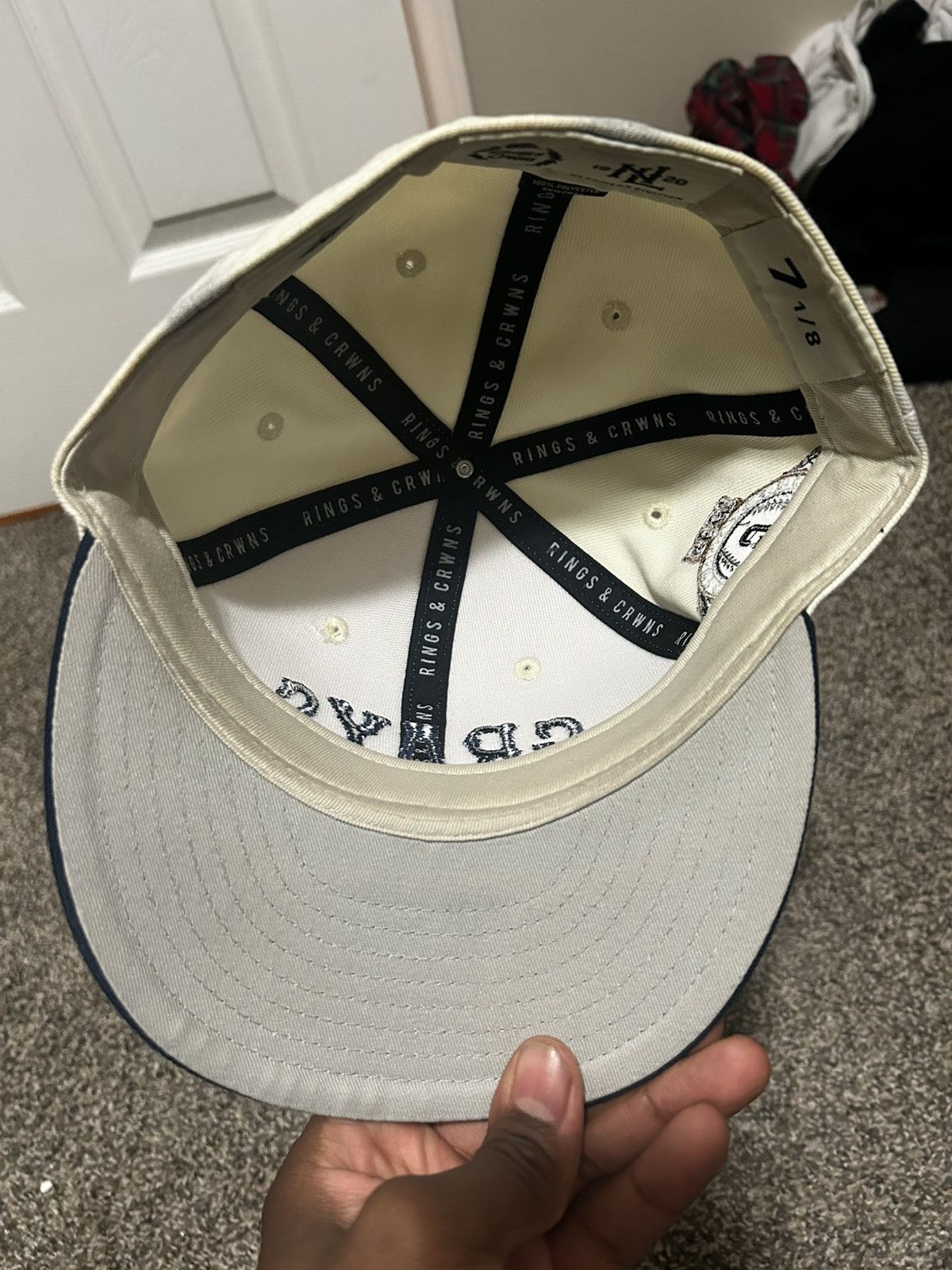 Authentic Negro Leagues × New Era Homestead Grays Negro League Hat Size ONE SIZE - 4 Thumbnail