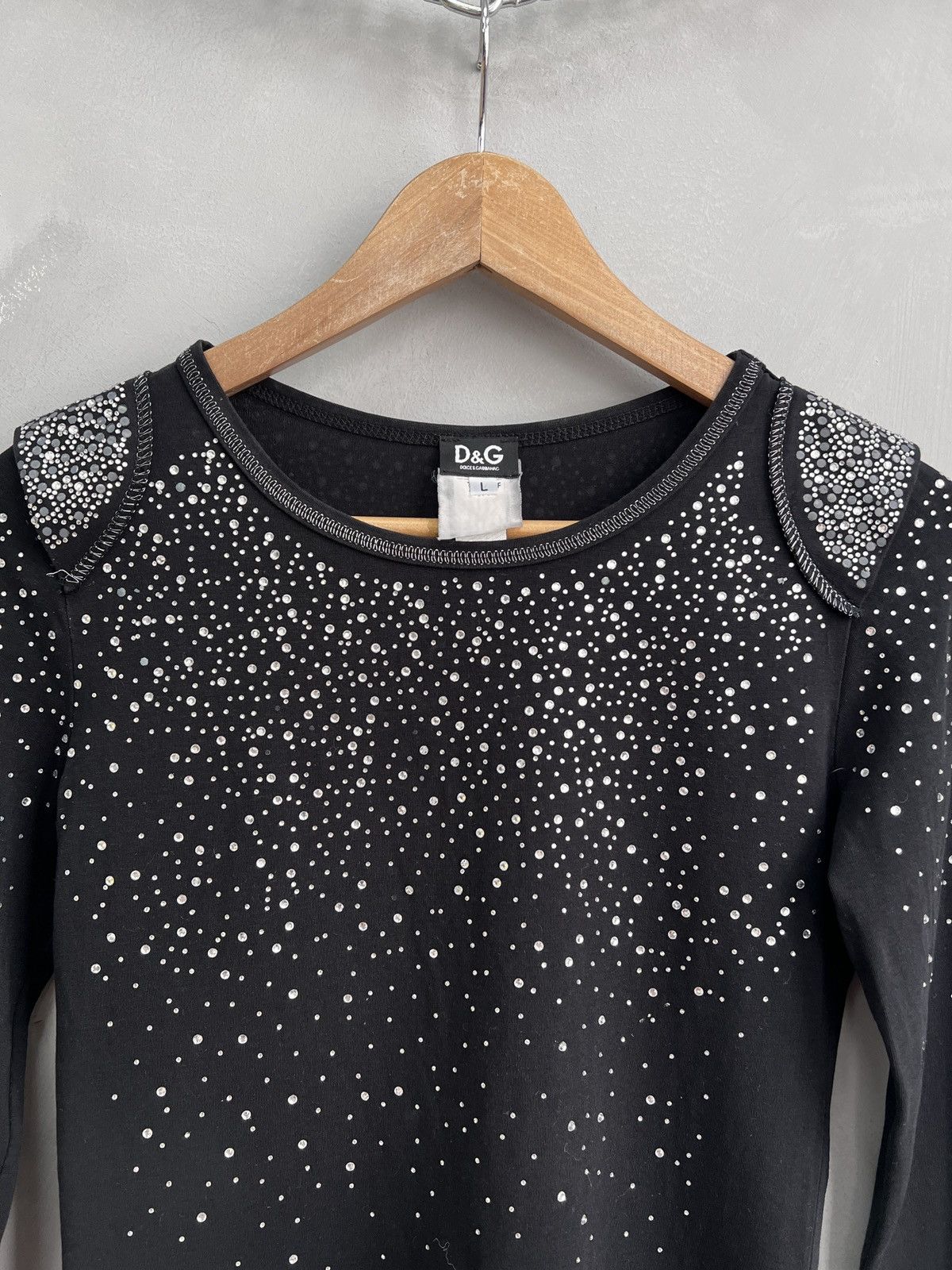 Dolce & Gabbana × Hysteric Glamour hystericglamour style Strass dolce gabbana longsleeve tee Size L / US 10 / IT 46 - 3 Thumbnail
