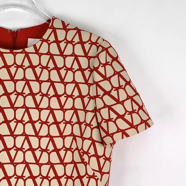 Valentino Valentino Color-blocked logo letters full of printed shee Size L / US 10 / IT 46 - 3 Thumbnail