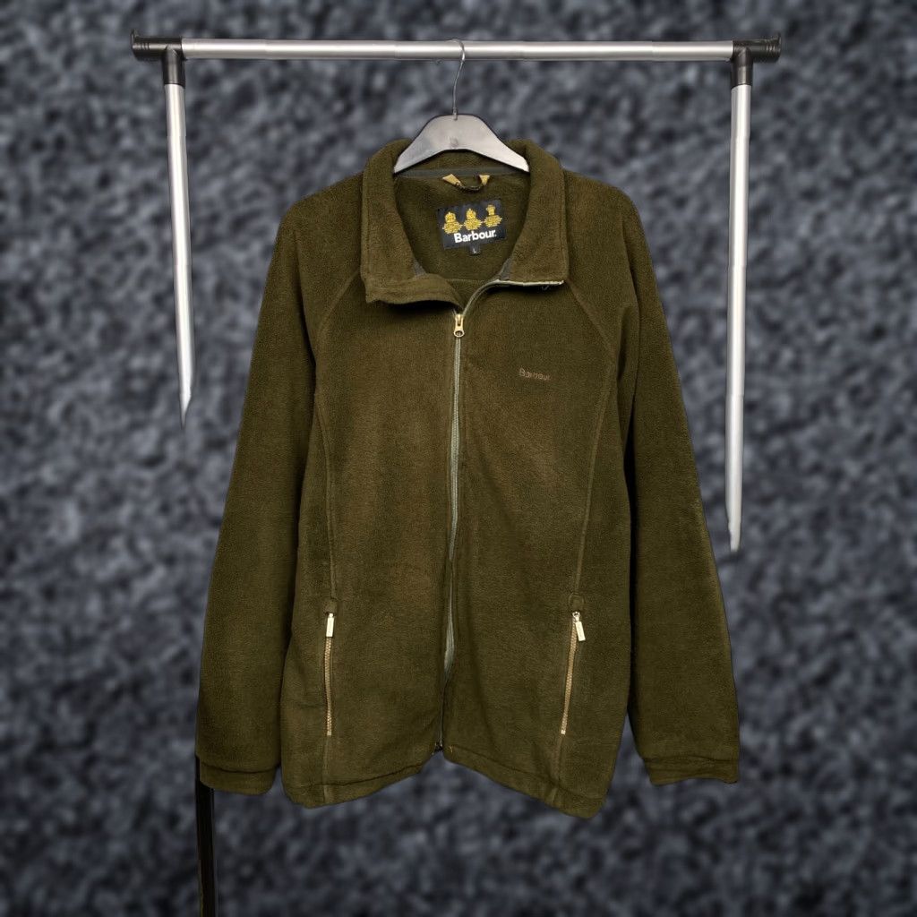 Barbour Barbour Cumberland Fleece Jacket Mens L Olive Barbour Cumberland Fleece Jacket Mens L Olive Size US L / EU 52-54 / 3 - 1 Thumbnail