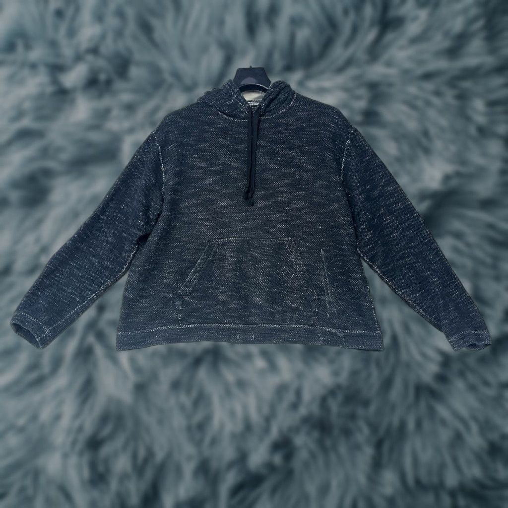 Lucky Brand Lucky Brand Hoodie Women Black 100% Cotton Pullover Size Large Sweatshirt Hooded Knit Activewear Mens? Size L / US 10 / IT 46 - 1 Thumbnail