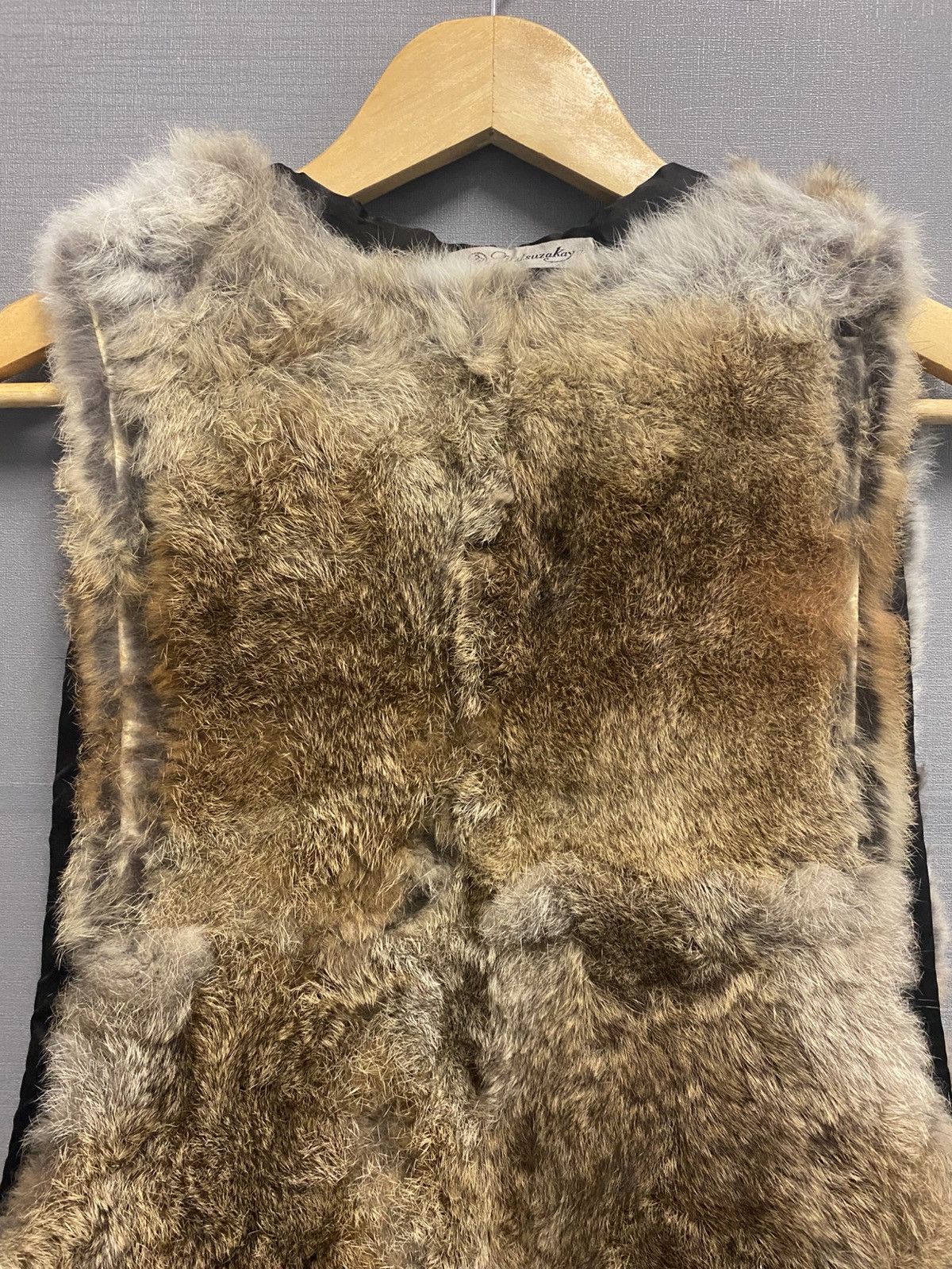 Japanese Brand Vintage Matsuzakaya Real Fur Vest Size US S / EU 44-46 / 1 - 3 Thumbnail