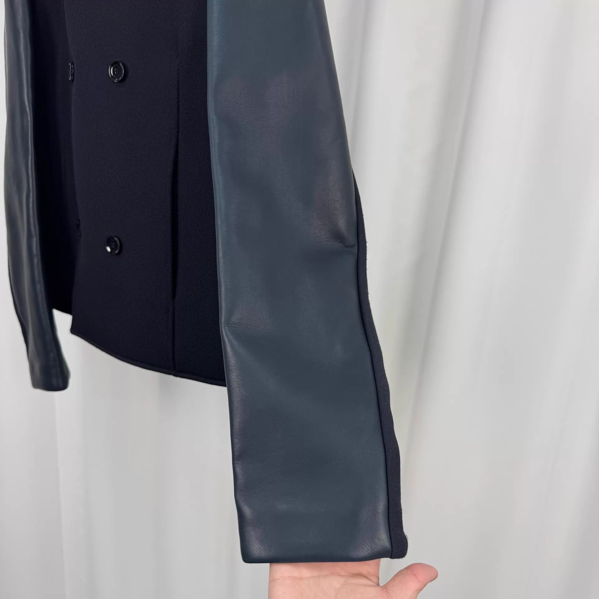 Valentino Valentino Wool Fur-Sleeve Coat Size 46 New Size US S / EU 44-46 / 1 - 4 Thumbnail