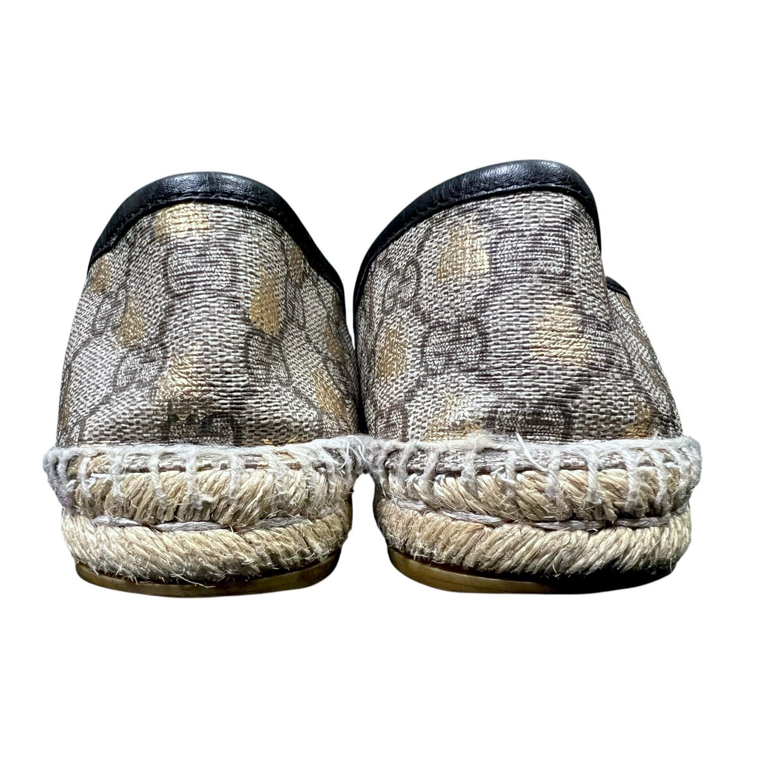 Gucci Gucci Supreme Gold Bees Flats Espadrilles EU 37 US W6.5 Size US 6.5 / IT 36.5 - 4 Thumbnail