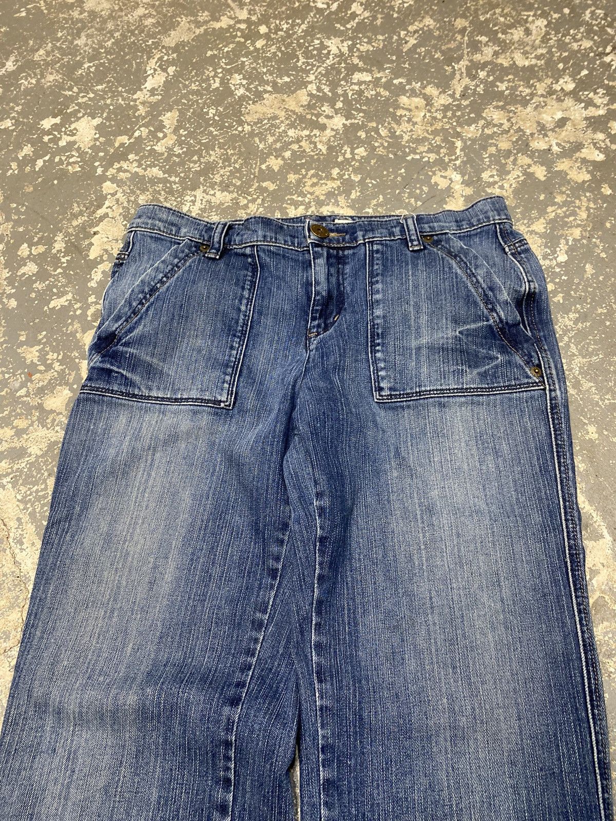 DKNY × Vintage Vintage Dkny Baggy Denim Jean Pants Size 30" / US 8 / IT 44 - 3 Thumbnail