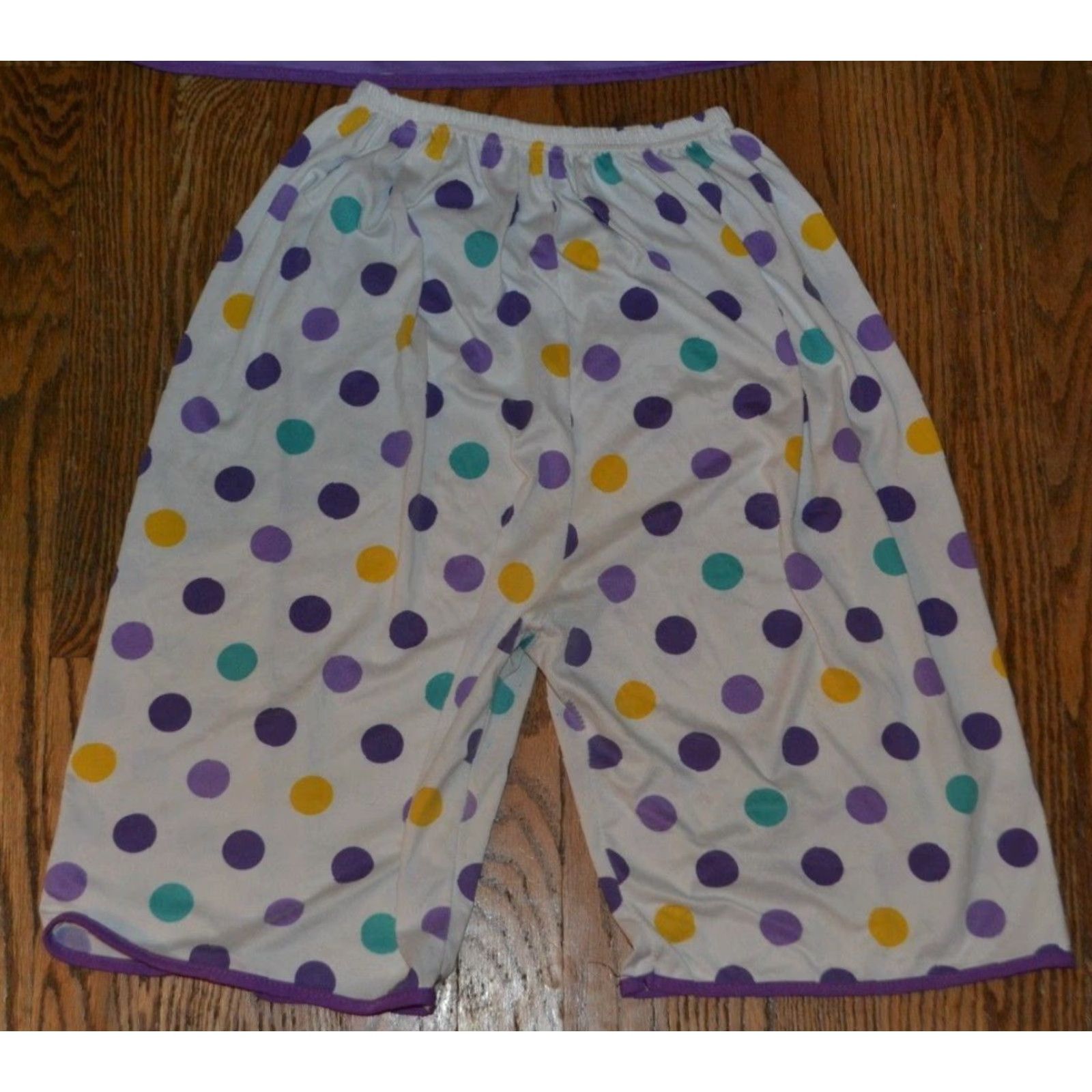 Vintage Odd Strange Chtrry Bearablel Bunny Engrish Chinese Polka Dot PJs Large Weird Size ONE SIZE - 3 Thumbnail