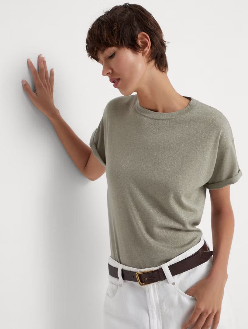 Brunello Cucinelli o1la1rc1a0425 Sweater in Olive Size XL / US 12-14 / IT 48-50 - 4 Thumbnail