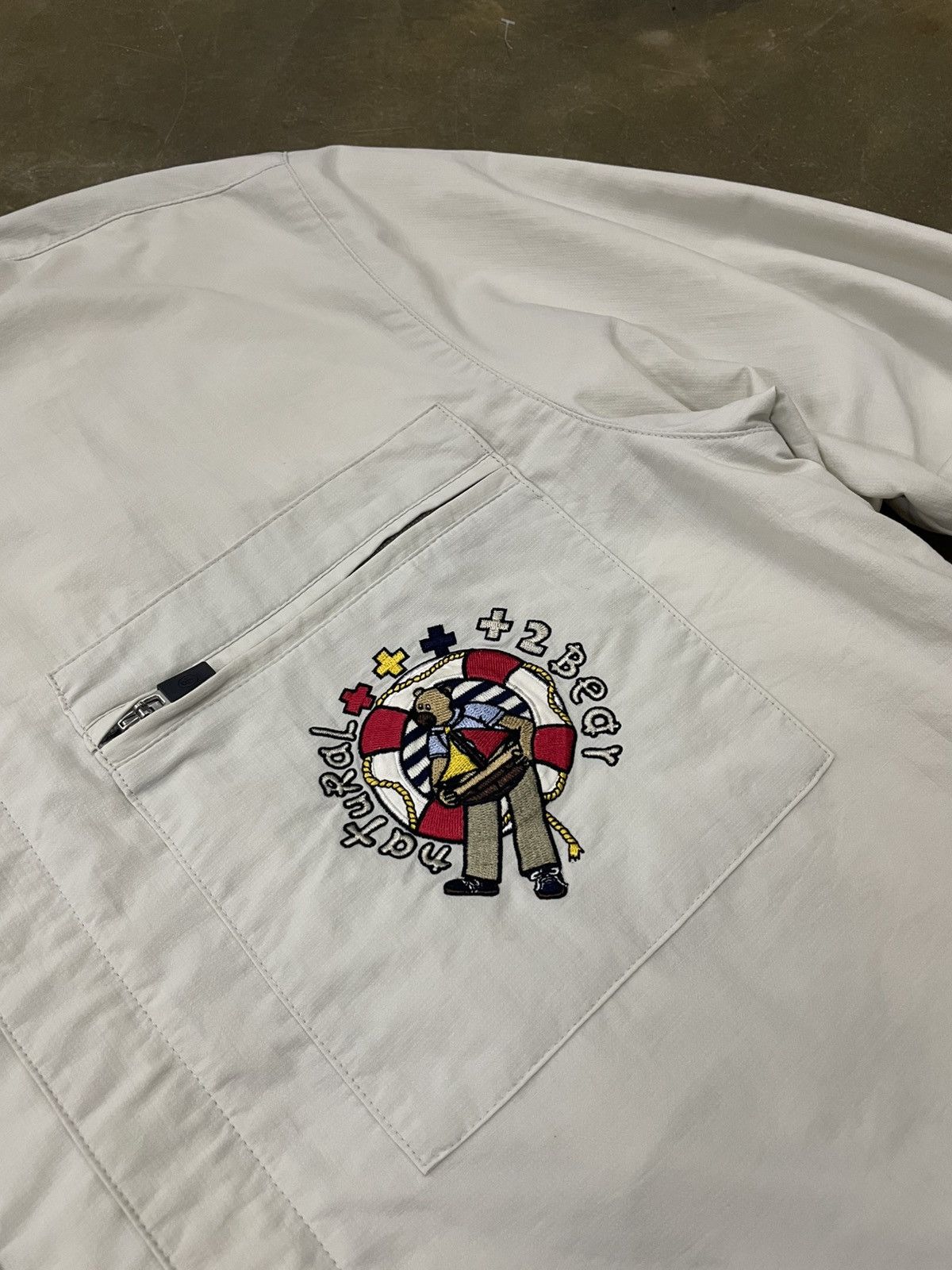 Jean Charles De Castelbajac Vintage Castelbajac + 2 Nature Light Embroidery Painting Size US XL / EU 56 / 4 - 7 Thumbnail