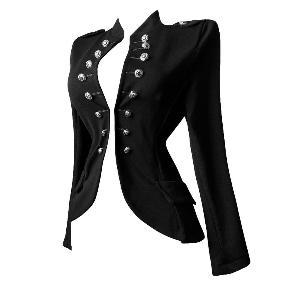 Vintage Dark fashion Avant - Garde gothic jacket Size S / US 4 / IT 40 - 1 Thumbnail