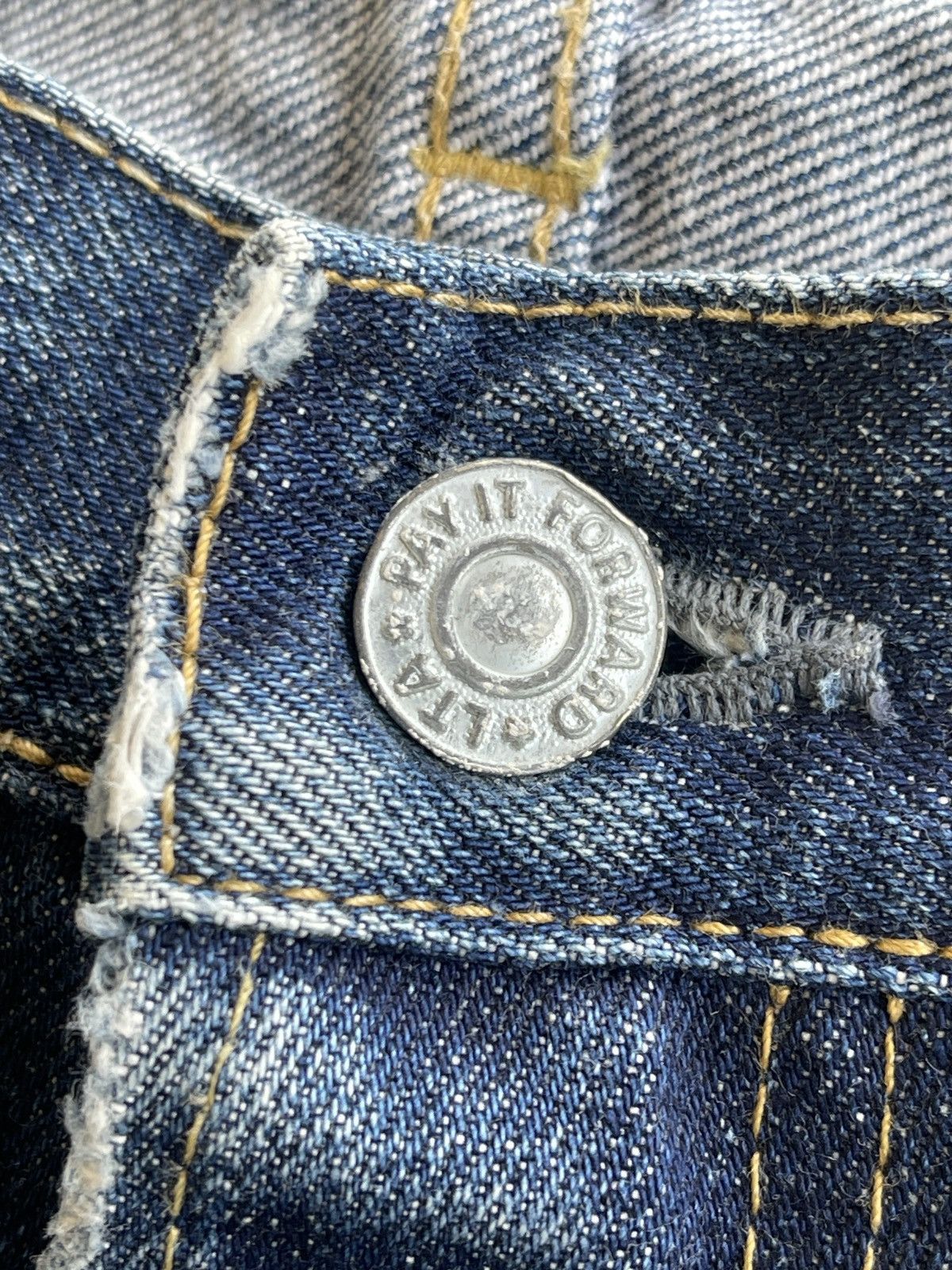 TaylorMade L.T.A Distressed Denim Taylor Made Japan Size US 32 / EU 48 - 7 Thumbnail
