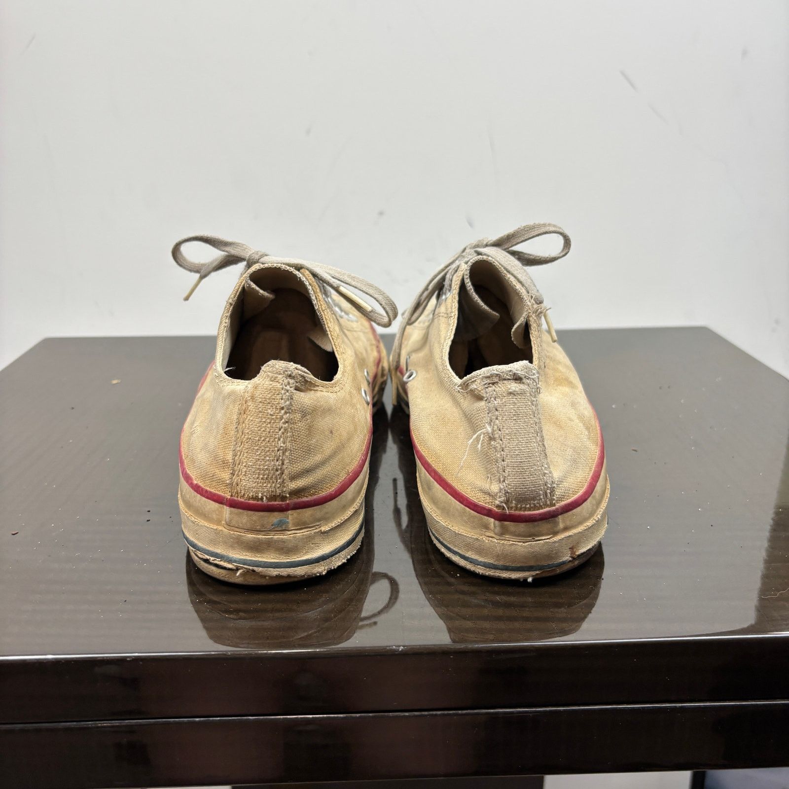 Converse × Vintage Vintage 80s Converse Low Sneakers Shoes Men's 11 Distressed Size US 11 / EU 44 - 4 Thumbnail