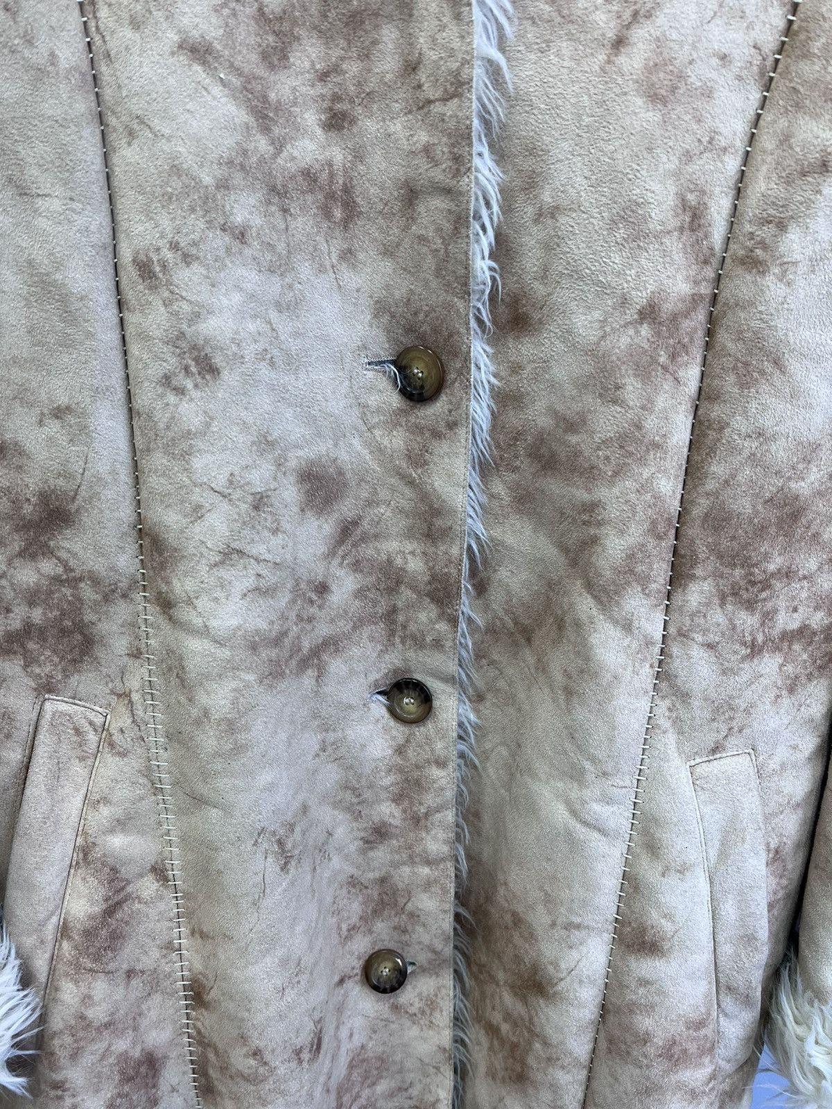 Japanese Brand × Le Grande Bleu (L.G.B.) SALE✅✅VINTAGE PATCHWORK FUR COAT SWAG AVANT GARDE GLAMOUR Size US M / EU 48-50 / 2 - 8 Thumbnail